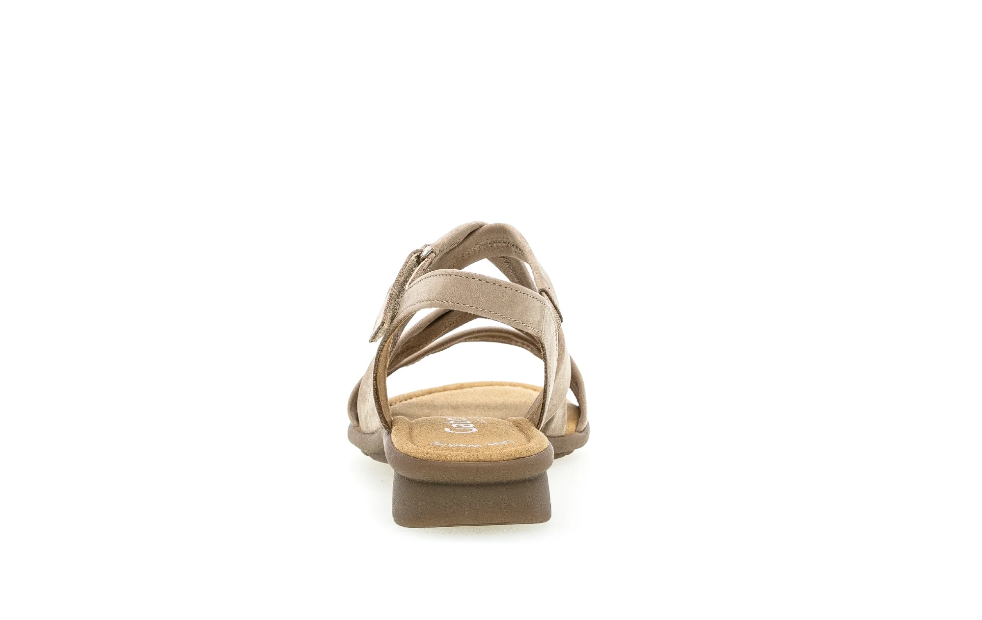Sandales beiges en cuir nubuck - Image 4