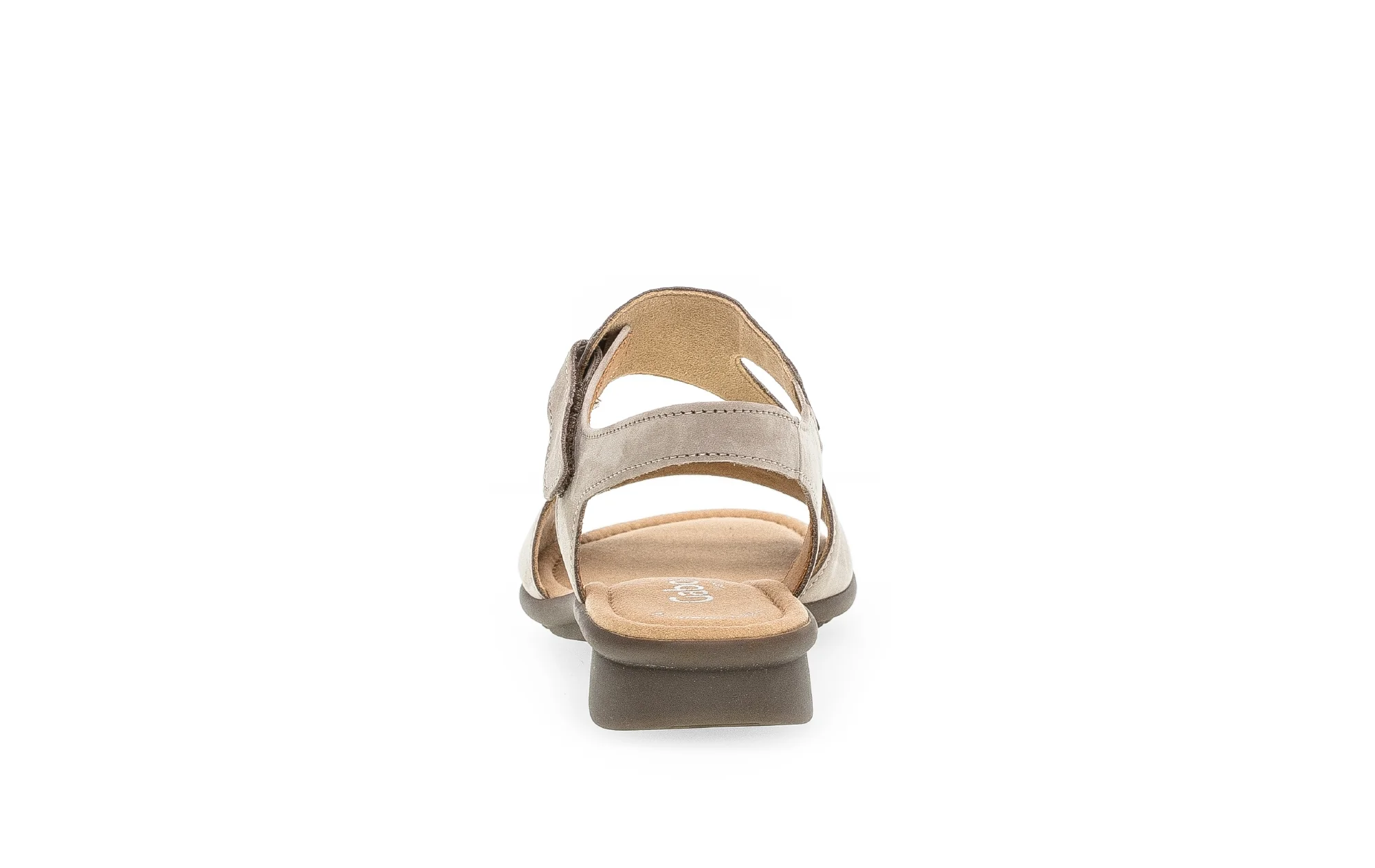 Sandales beiges en cuir nubuck - Image 4