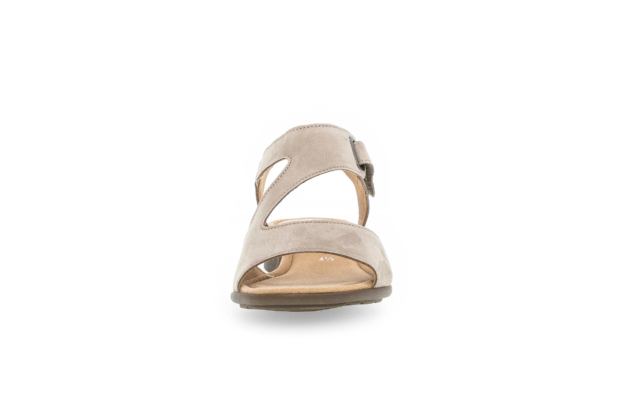 Sandales beiges en cuir nubuck - Image 5