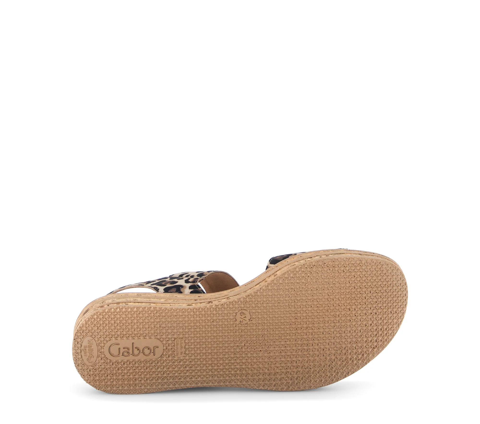 Sandales beiges en velours - Image 7
