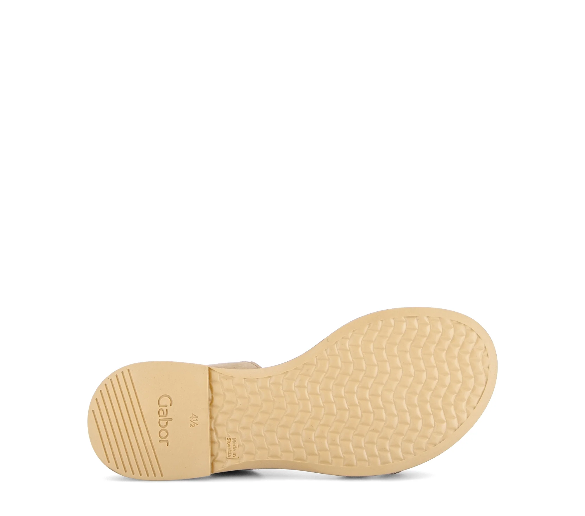Sandales beiges en velours - Image 7