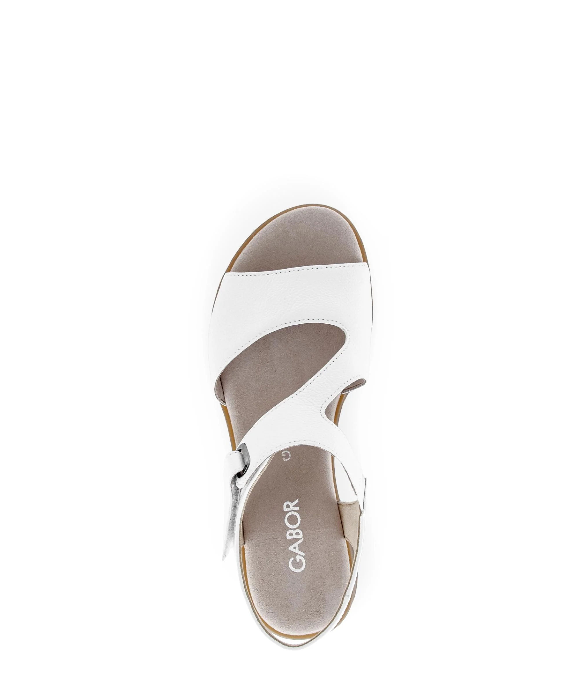 Sandales blanches en cuir - Image 3