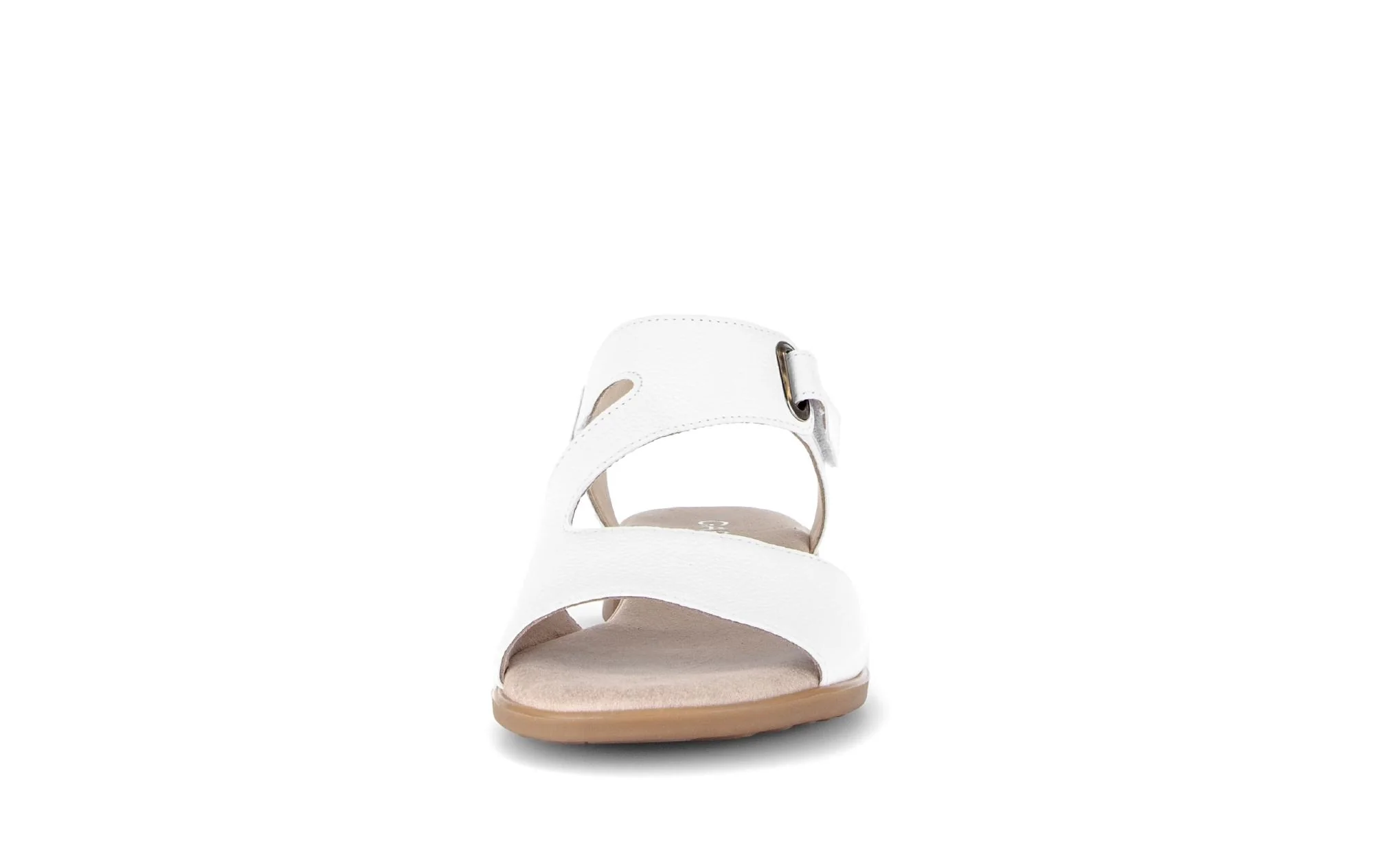 Sandales blanches en cuir - Image 5