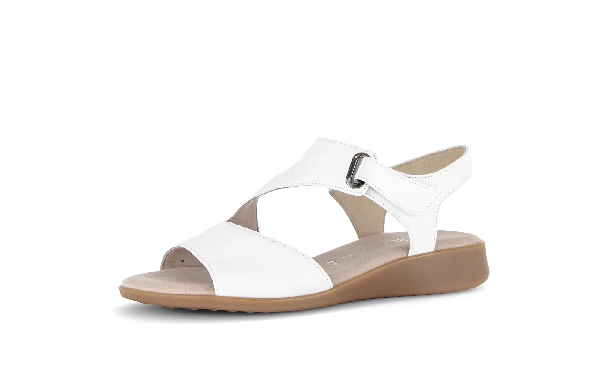 Sandales blanches en cuir - Image 6