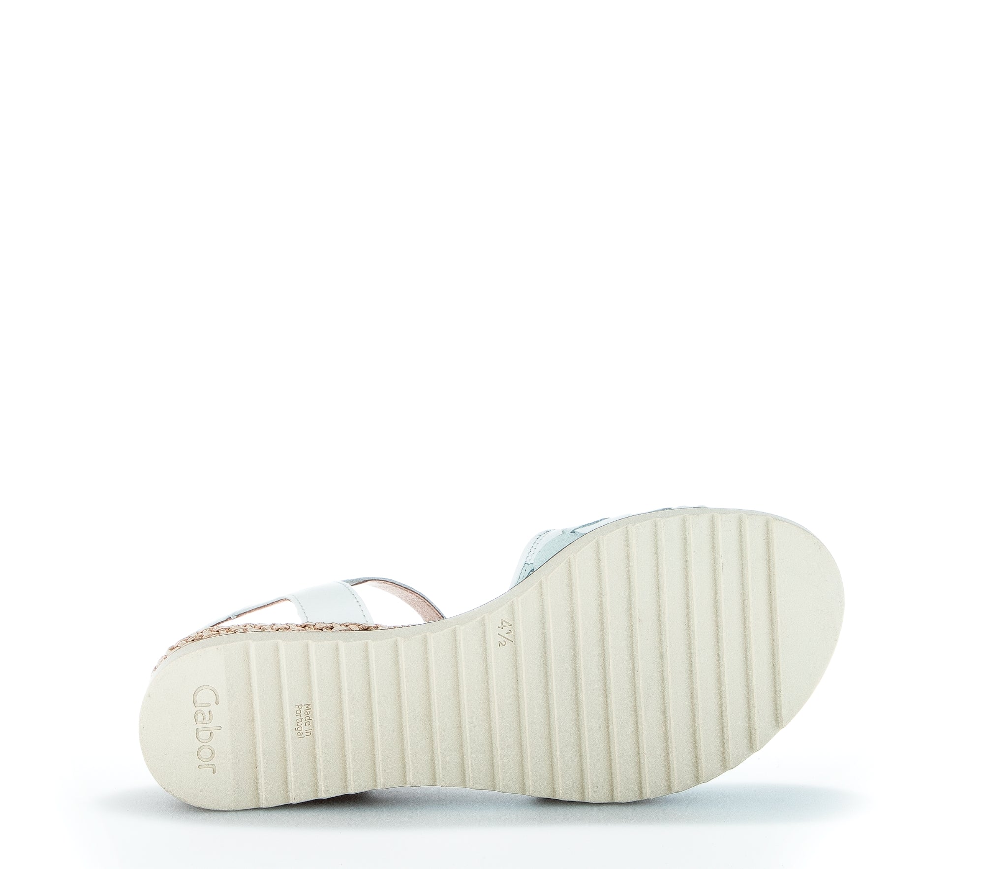 Sandales blanches en cuir - Image 6