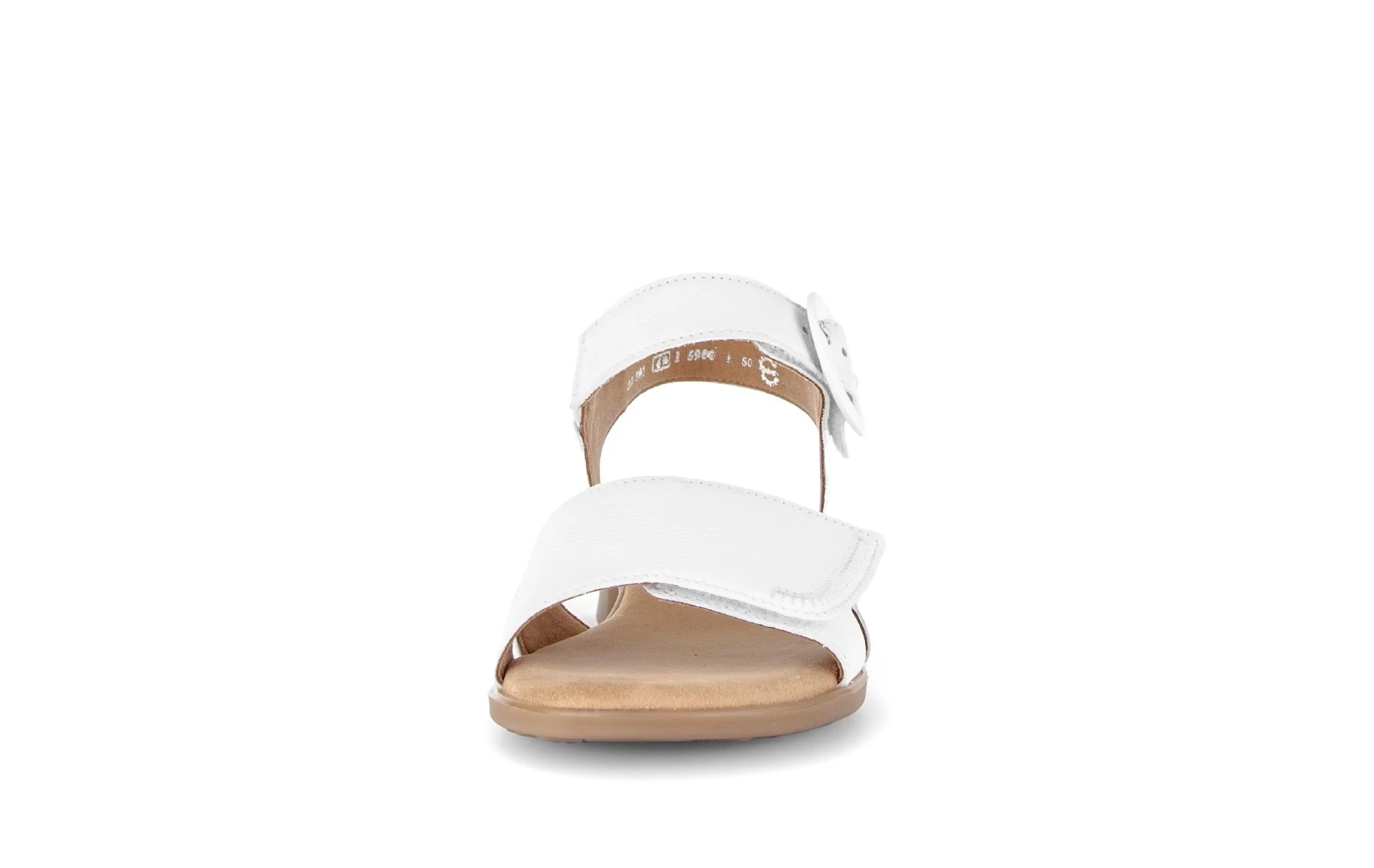 Sandales blanches en cuir - Image 5