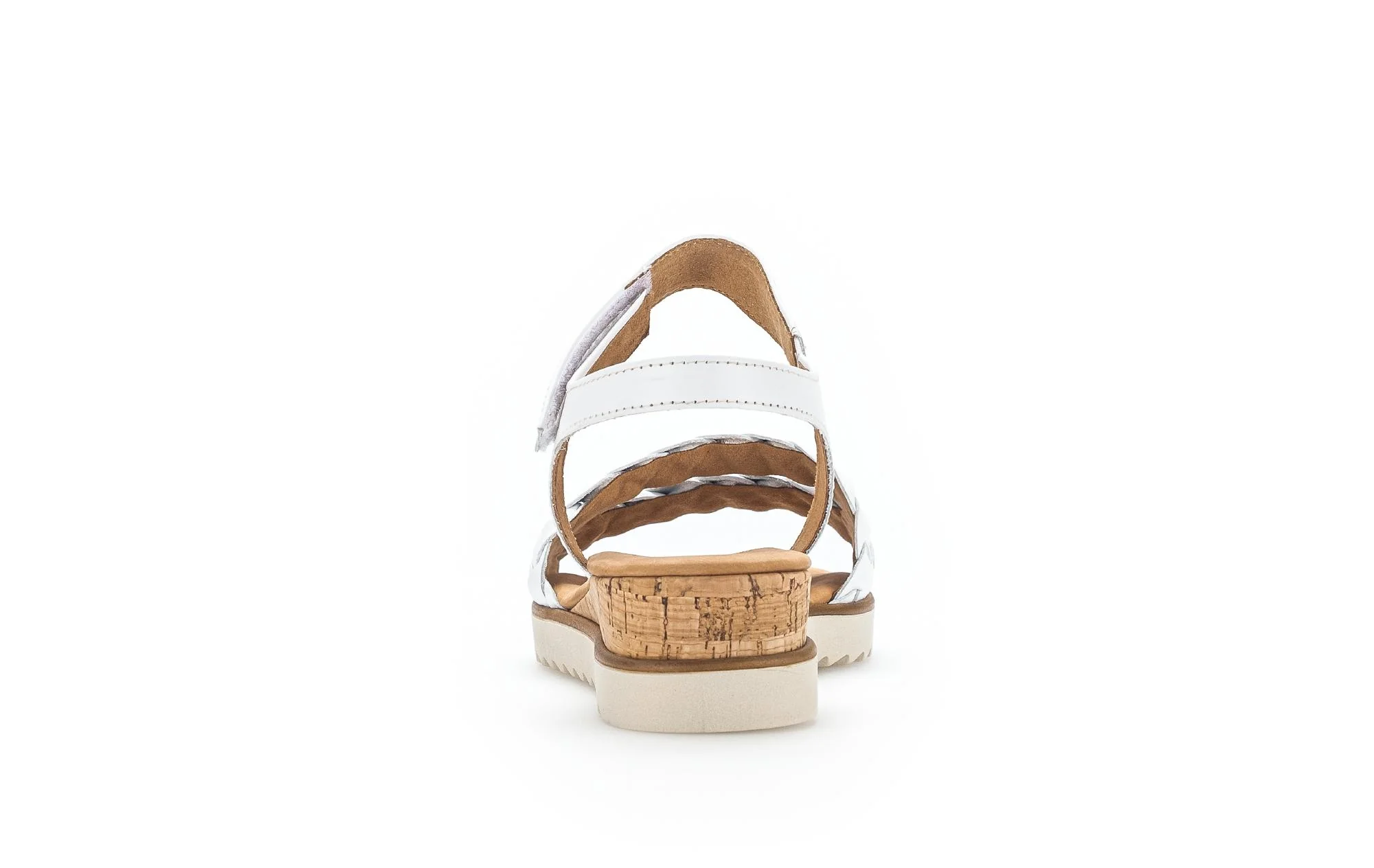 Sandales blanches en cuir - Image 4
