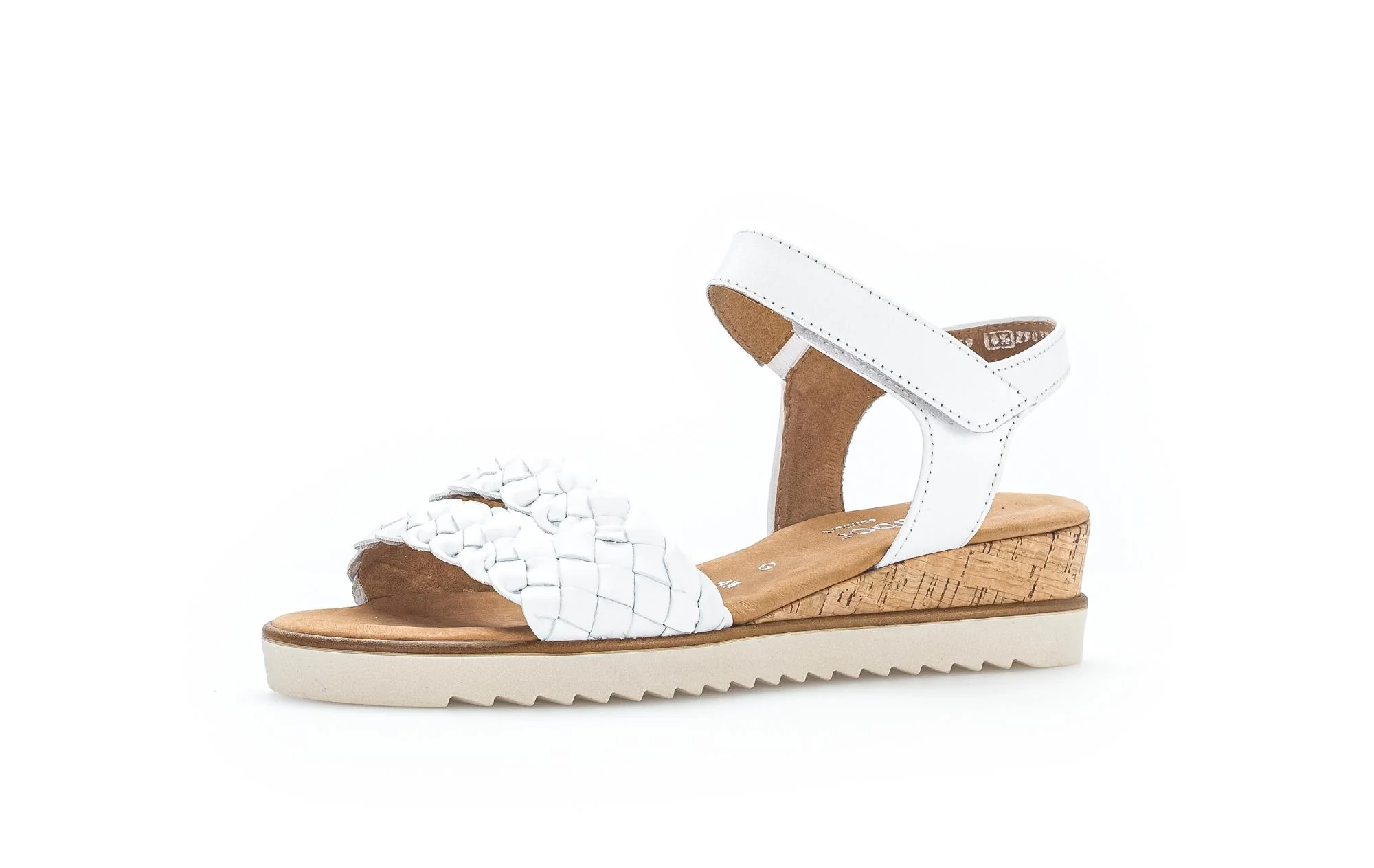 Sandales blanches en cuir - Image 6