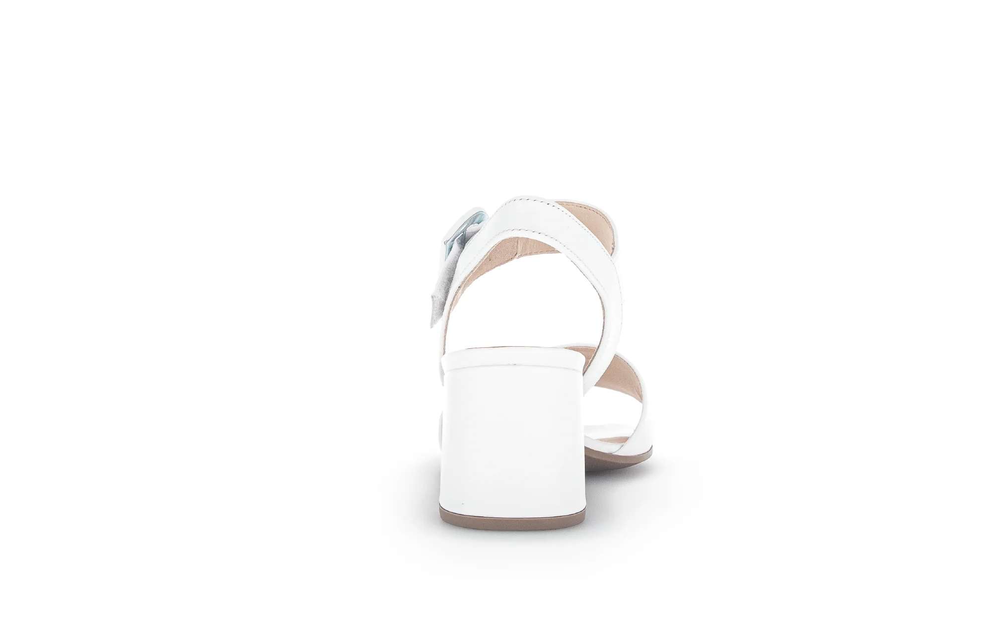 Sandales blanches en cuir - Image 6