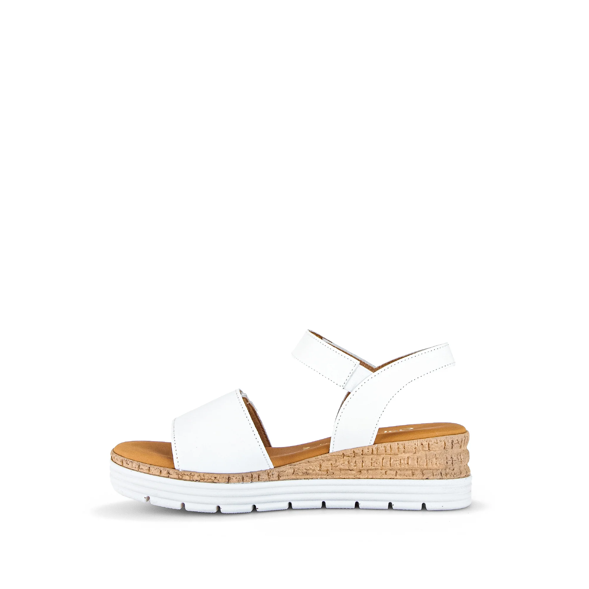 Sandales blanches en cuir - Image 2