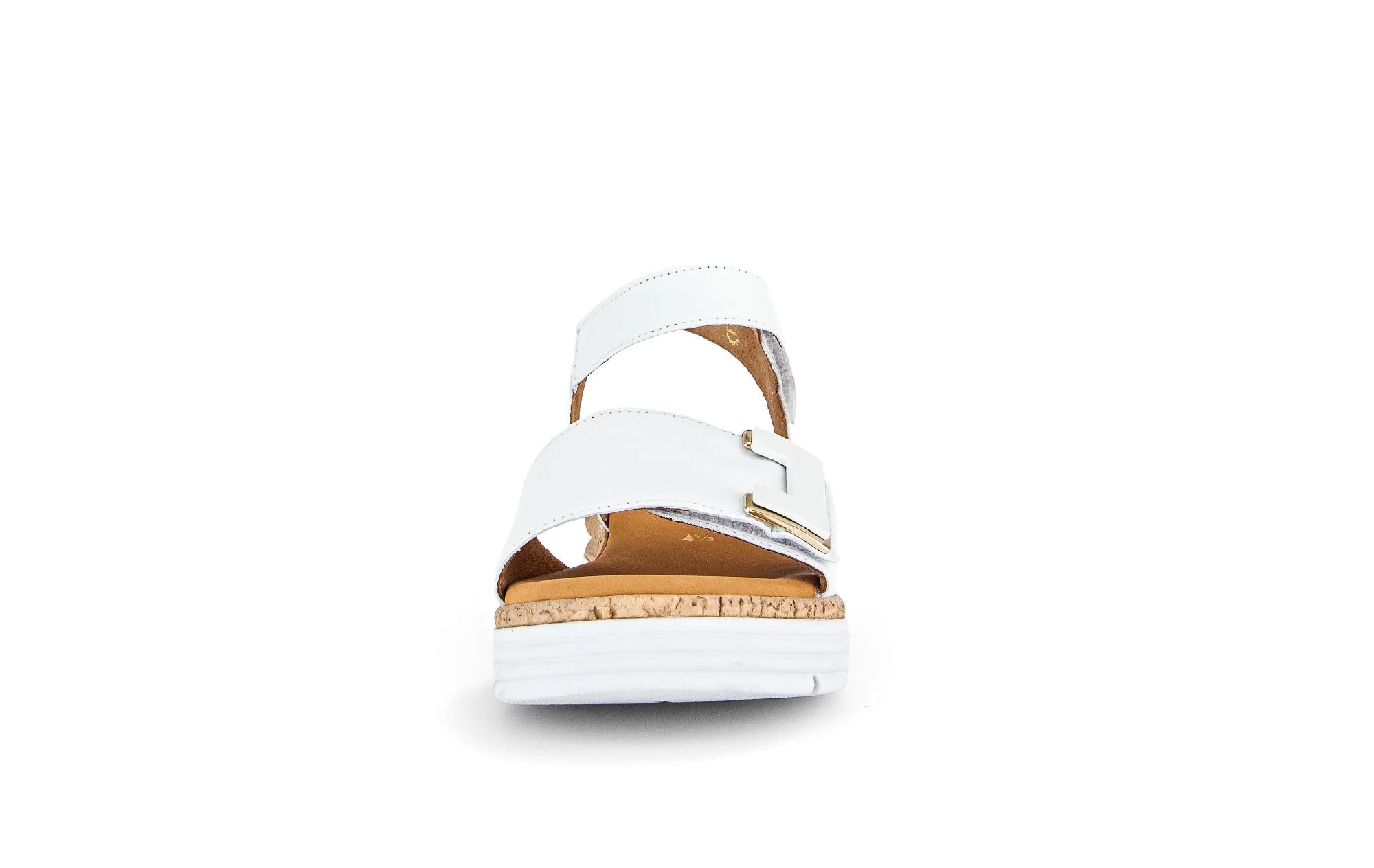 Sandales blanches en cuir - Image 4