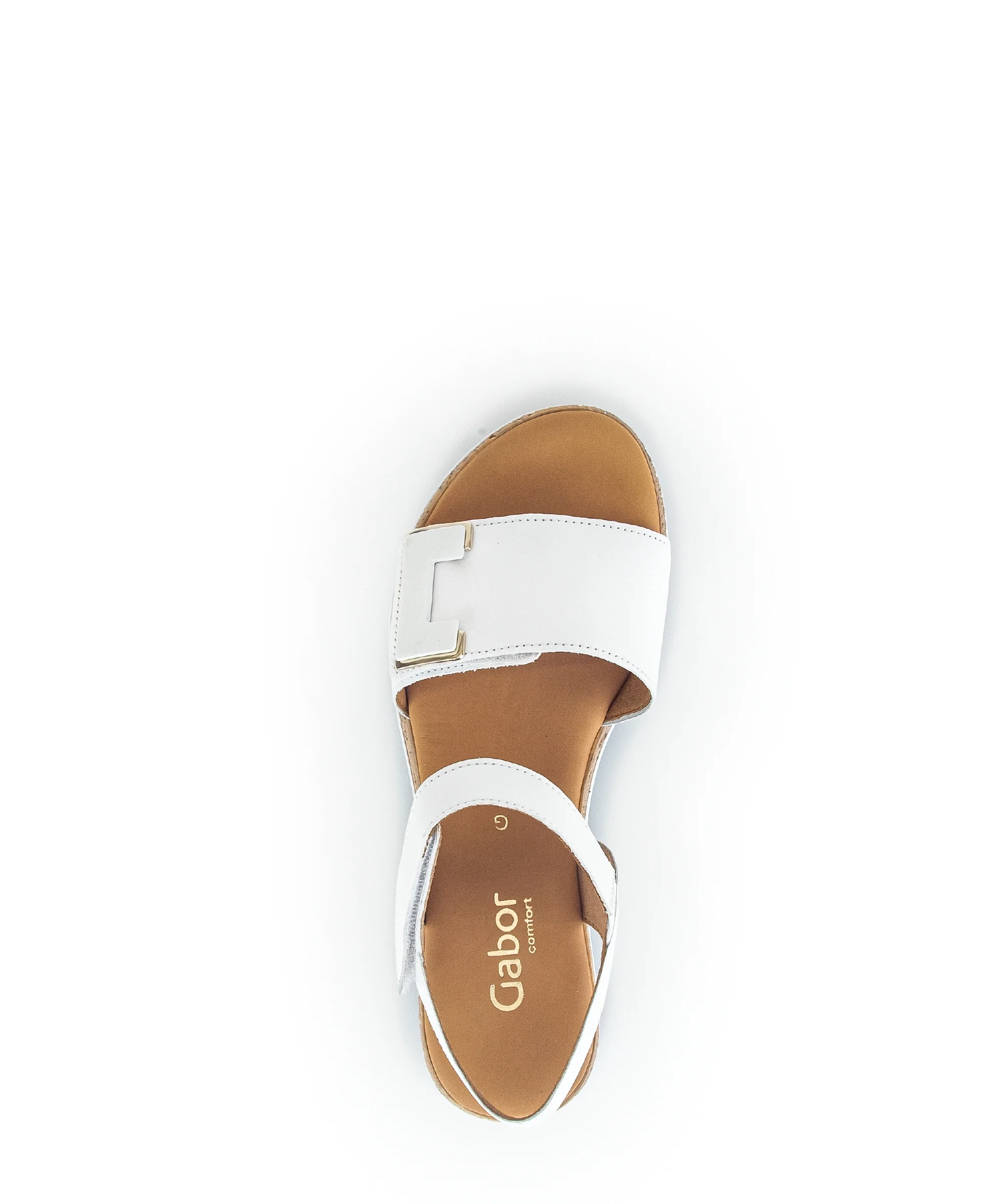 Sandales blanches en cuir - Image 5