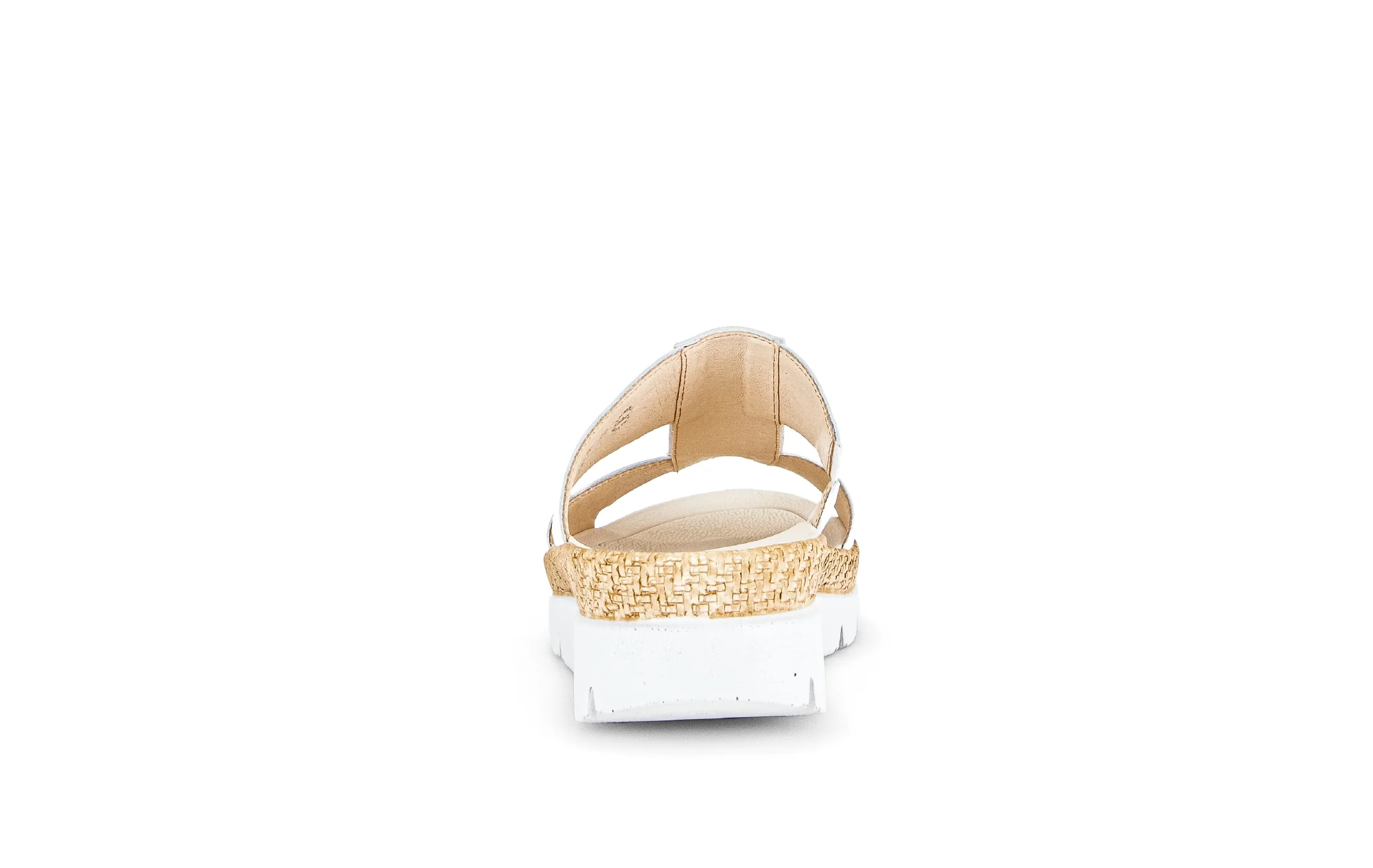 Sandales blanches en cuir - Image 6
