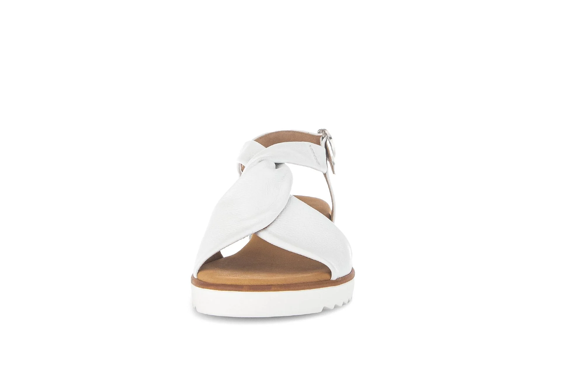 Sandales blanches en cuir - Image 5