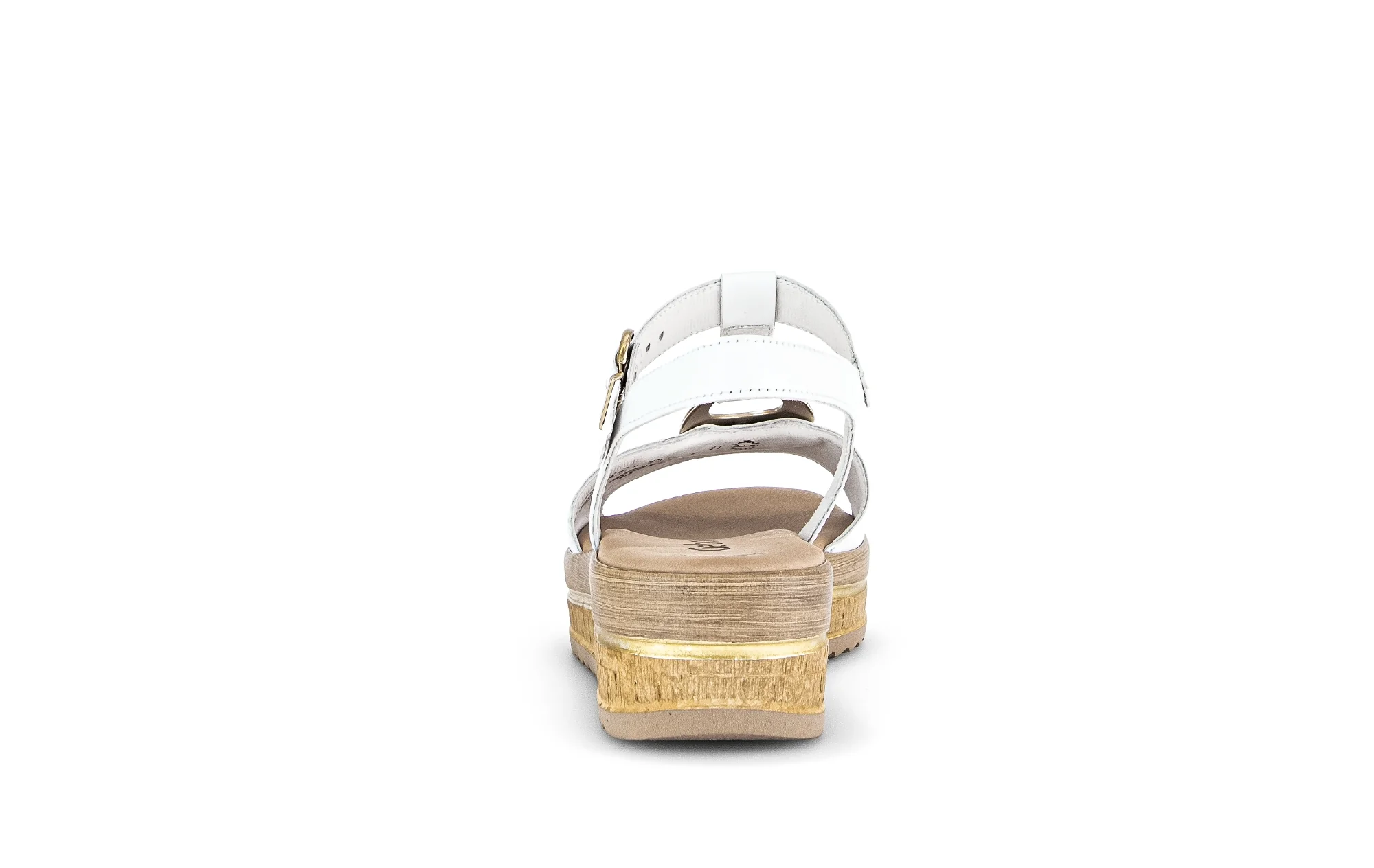 Sandales blanches en cuir - Image 6