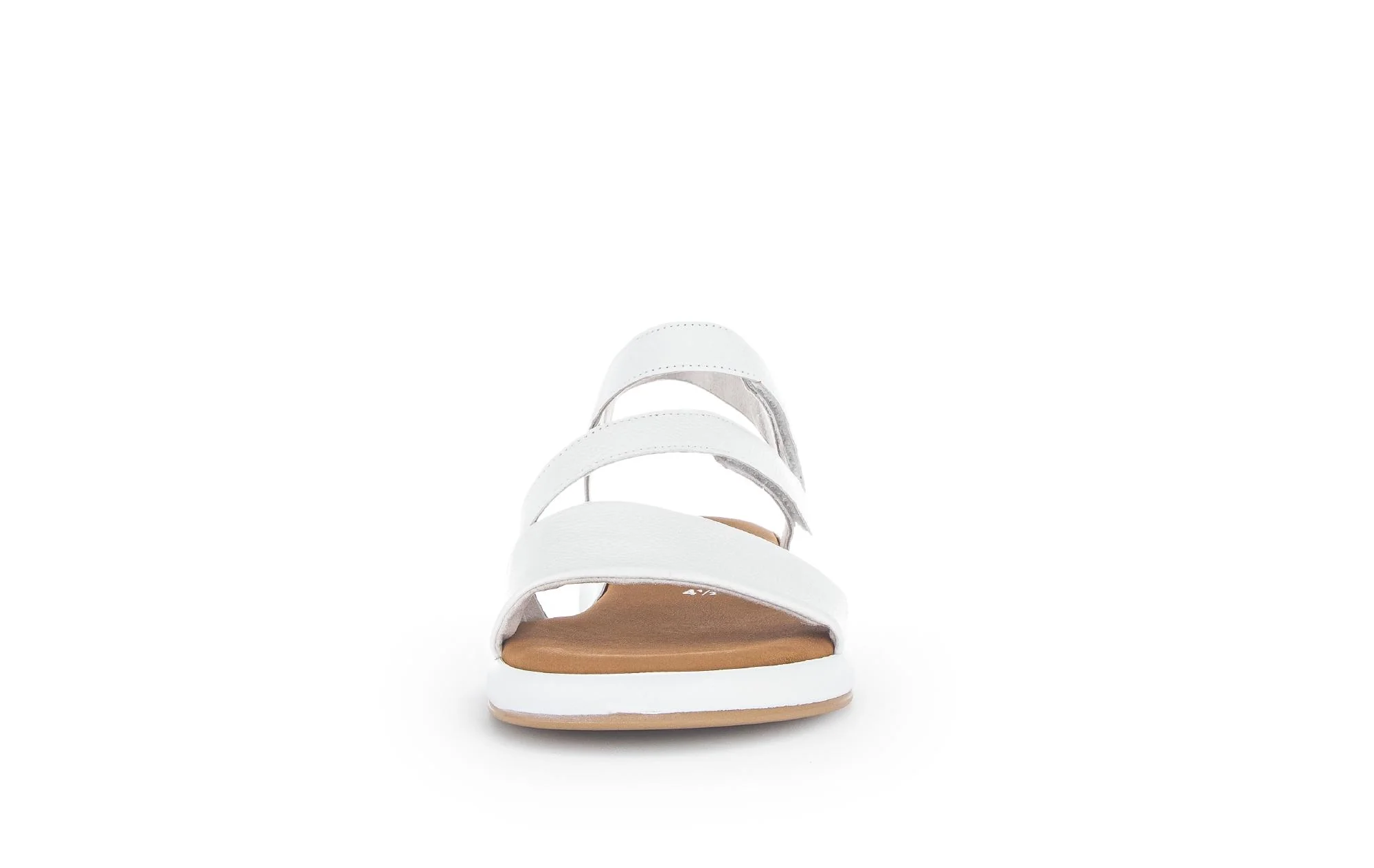 Sandales blanches en cuir - Image 5