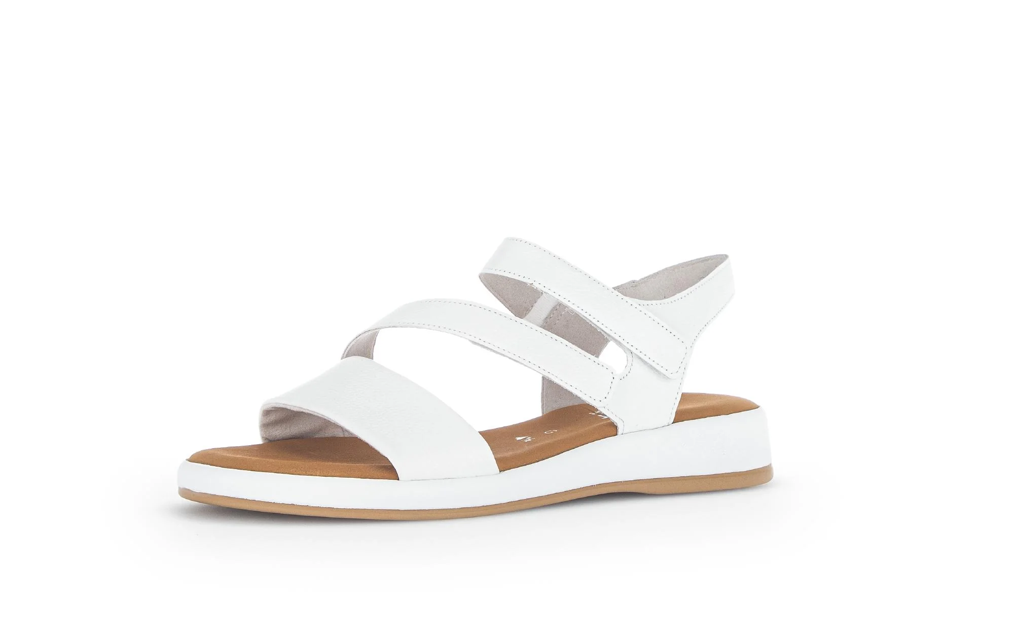 Sandales blanches en cuir - Image 6
