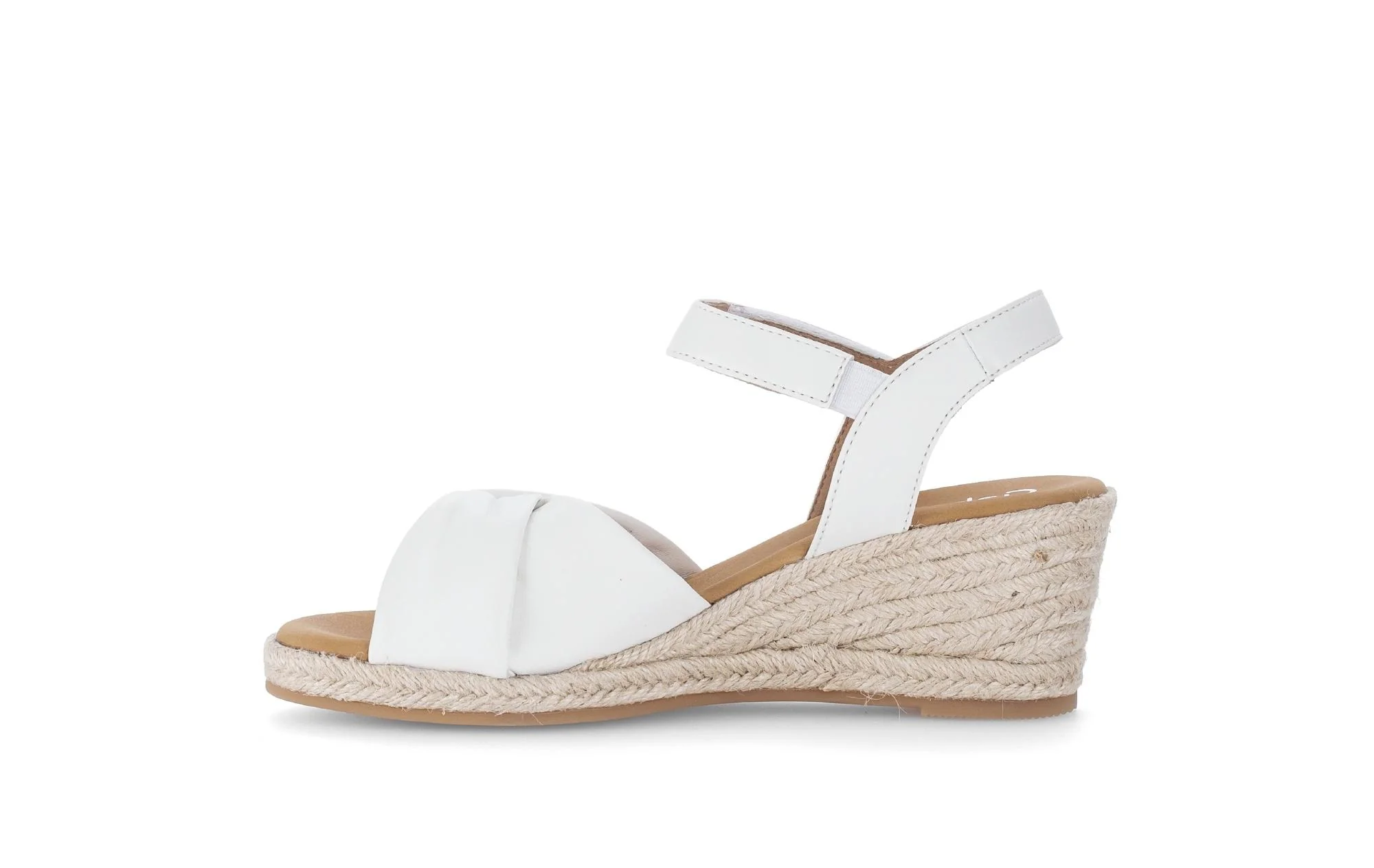 Sandales blanches en cuir - Image 2