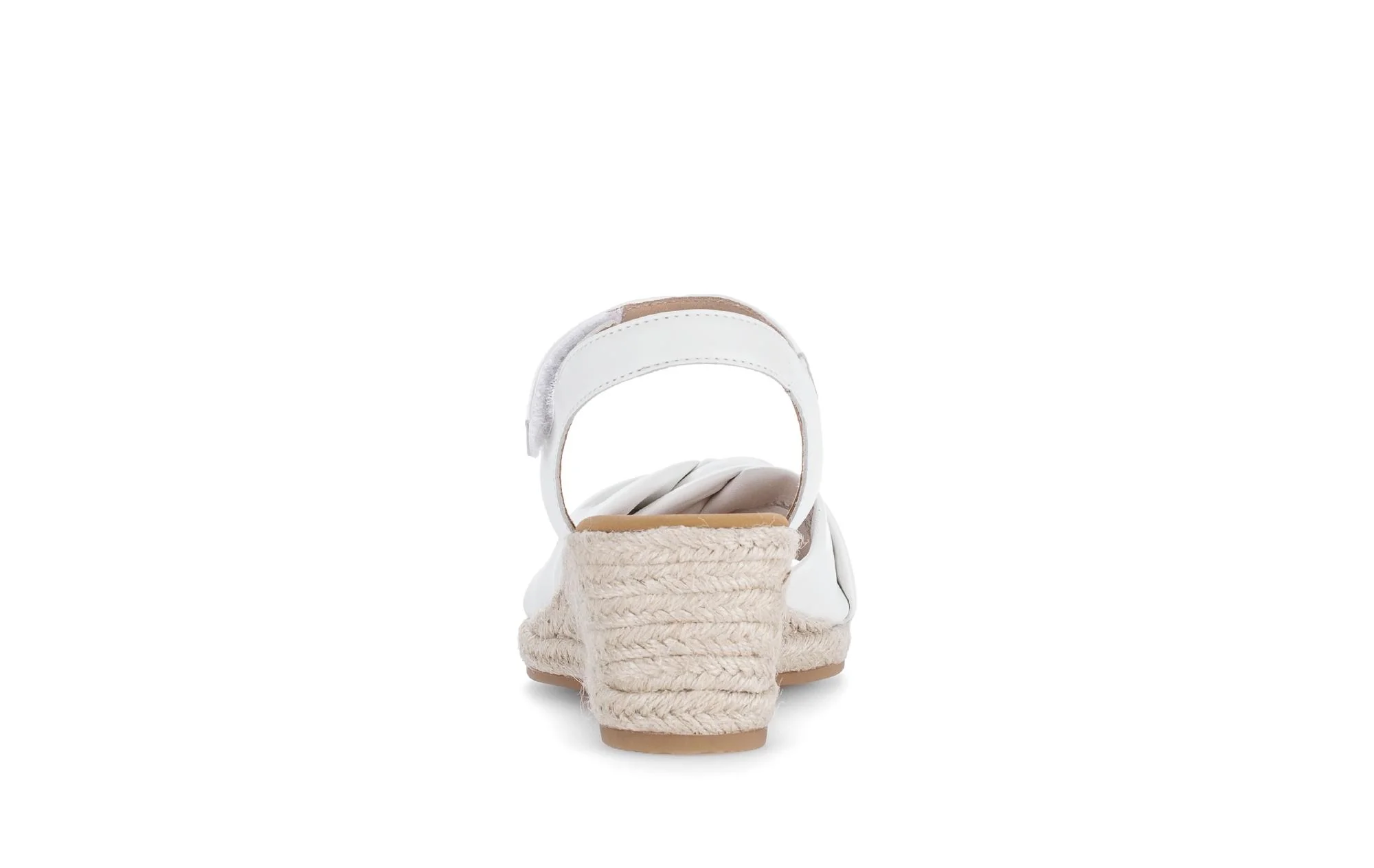 Sandales blanches en cuir - Image 4
