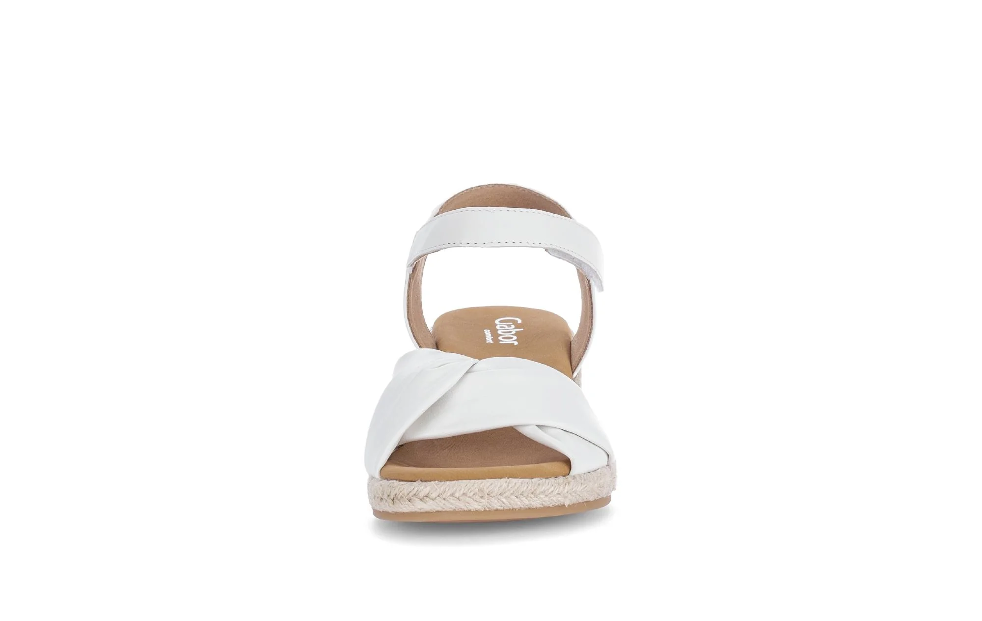 Sandales blanches en cuir - Image 5