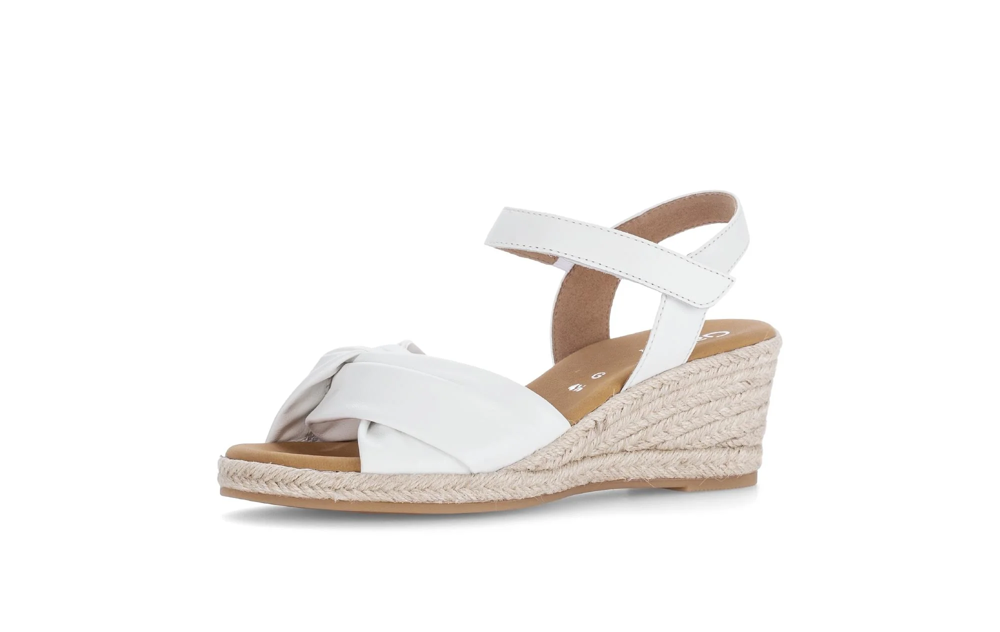 Sandales blanches en cuir - Image 6
