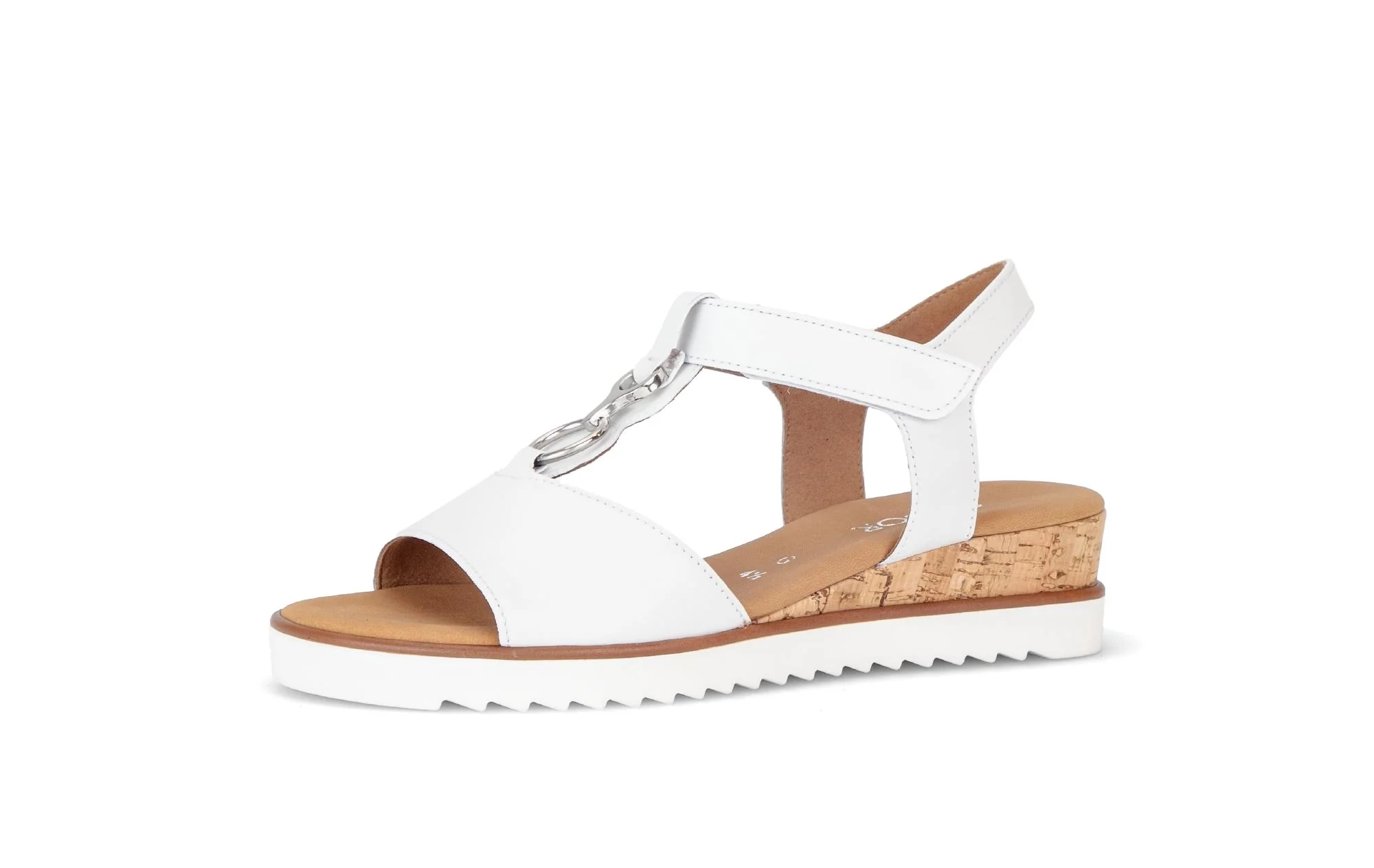 Sandales blanches en cuir - Image 6
