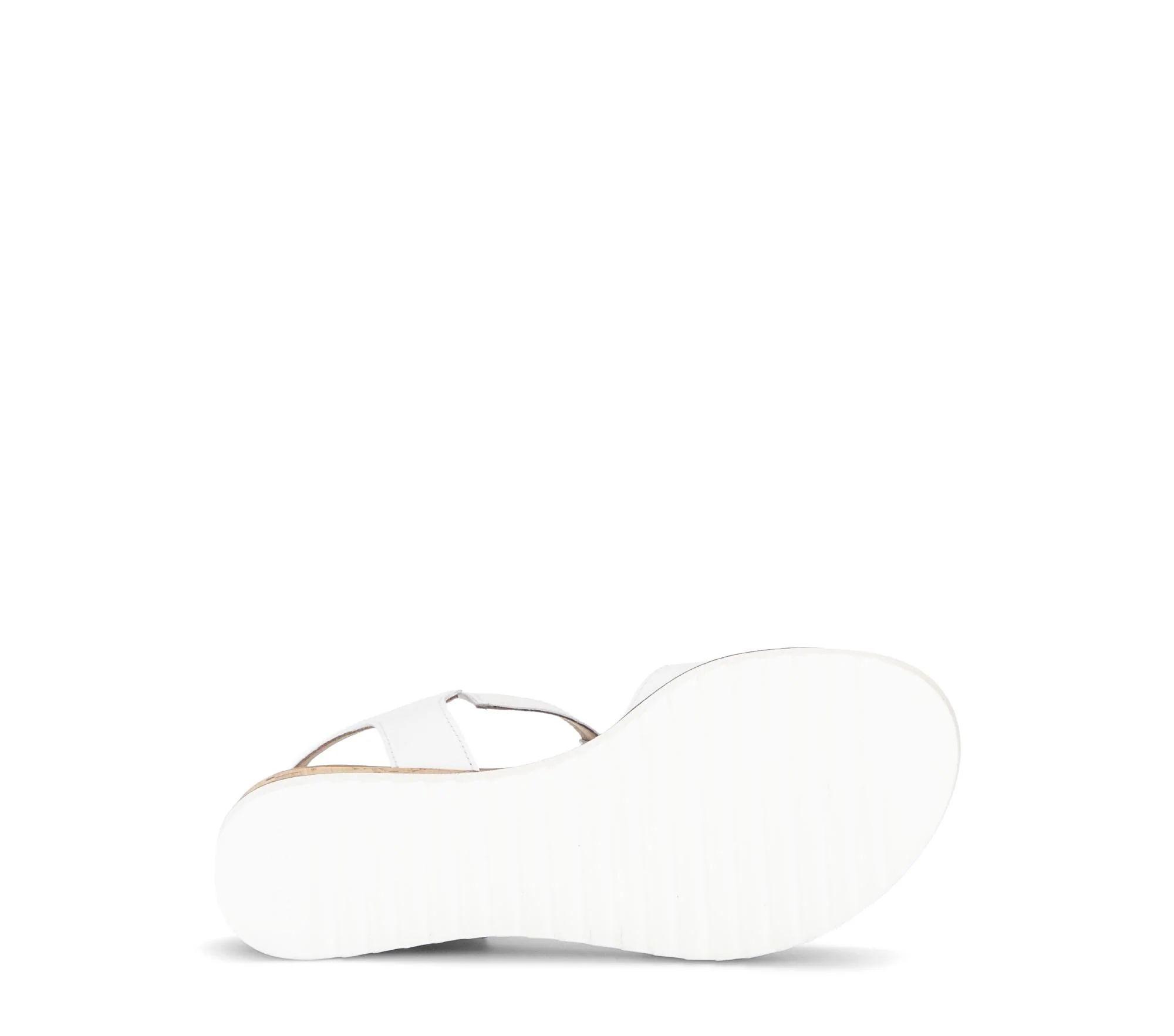 Sandales blanches en cuir - Image 7