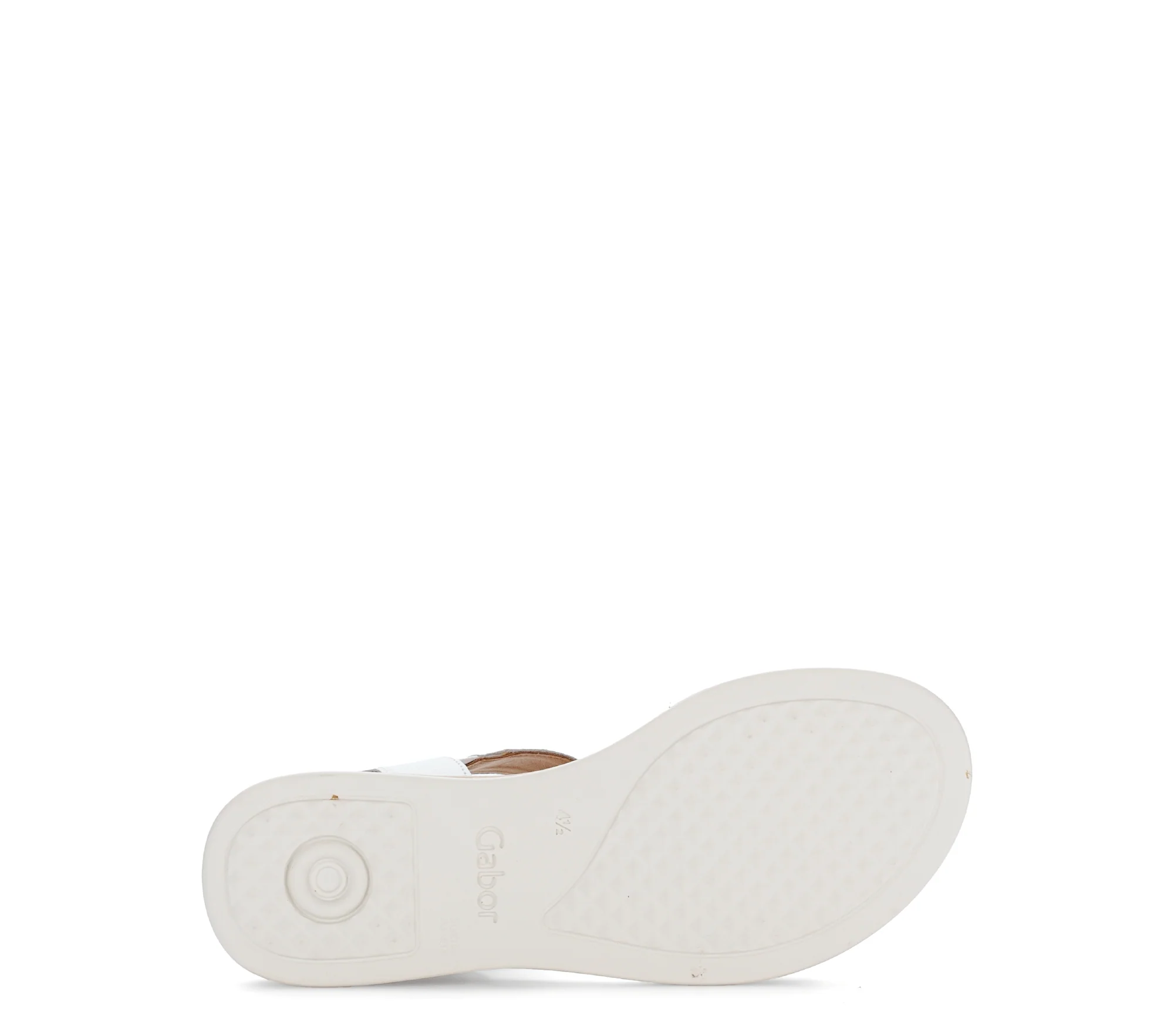Sandales blanches en cuir - Image 6