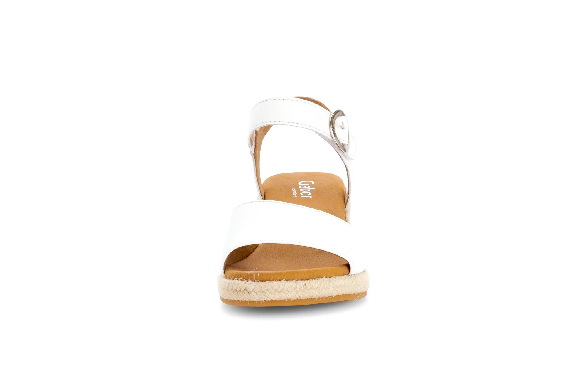 Sandales blanches en cuir - Image 5