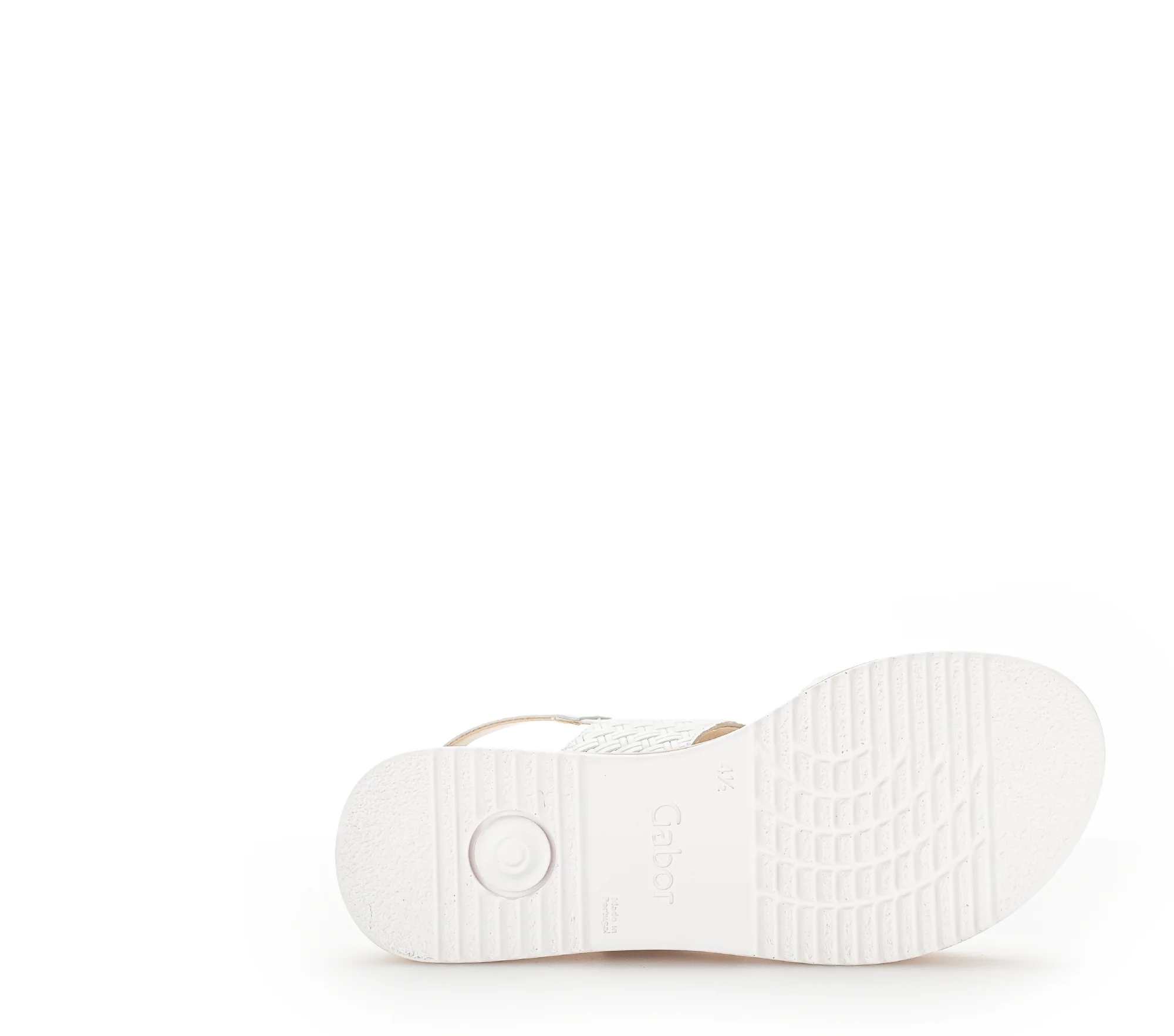 Sandales blanches en cuir lisse - Image 6