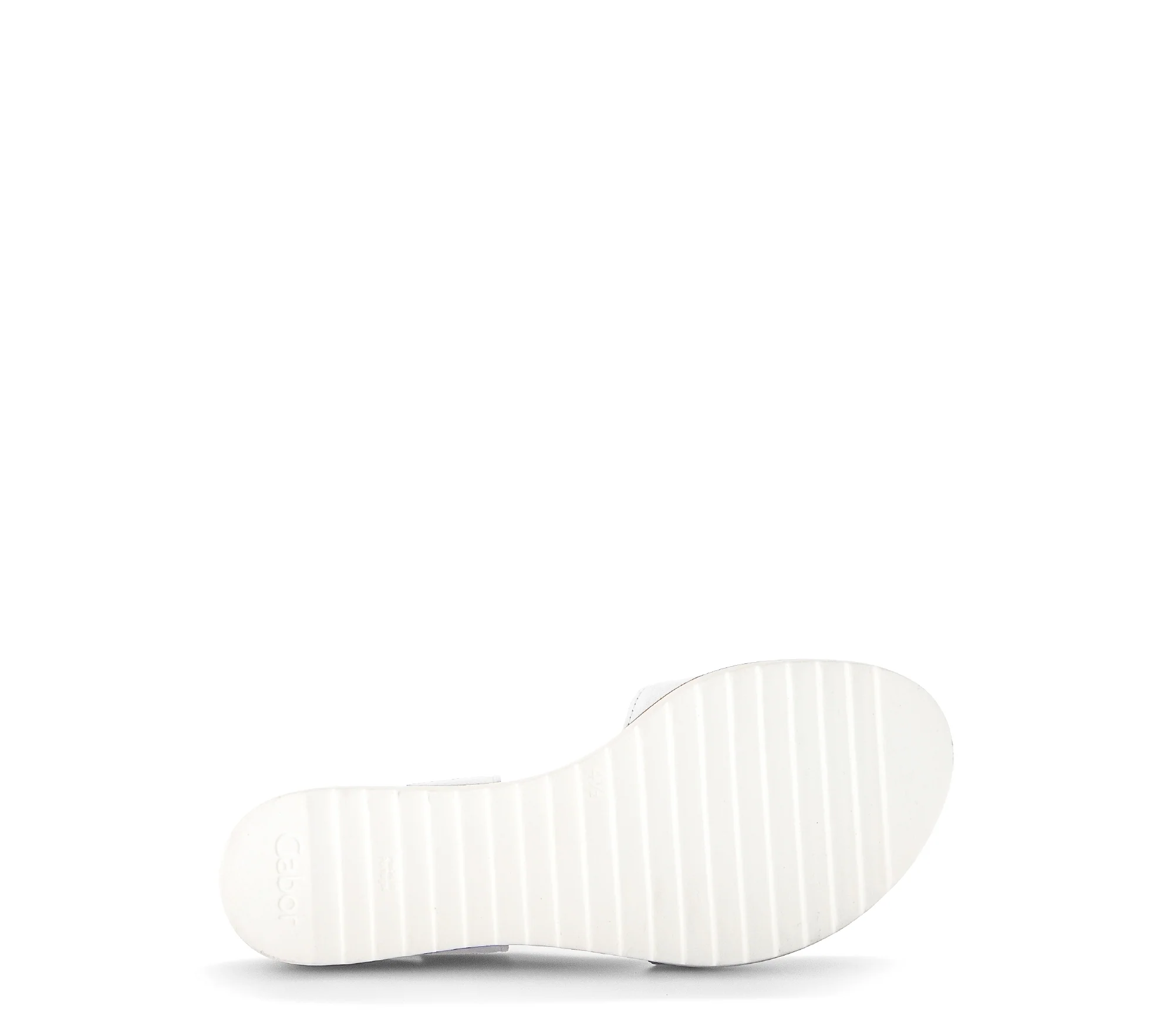 Sandales blanches en cuir lisse - Image 6