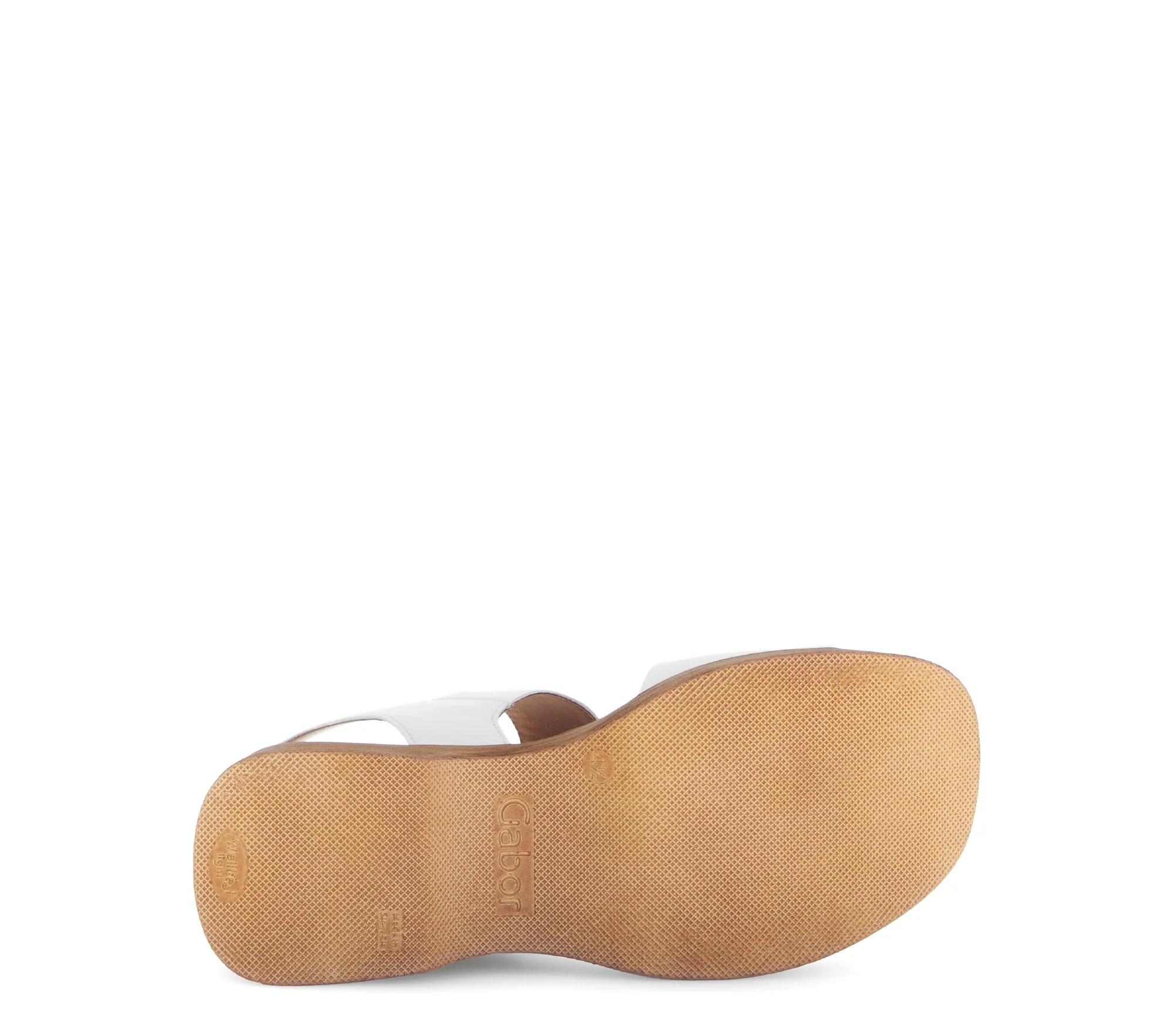 Sandales blanches en cuir lisse - Image 6