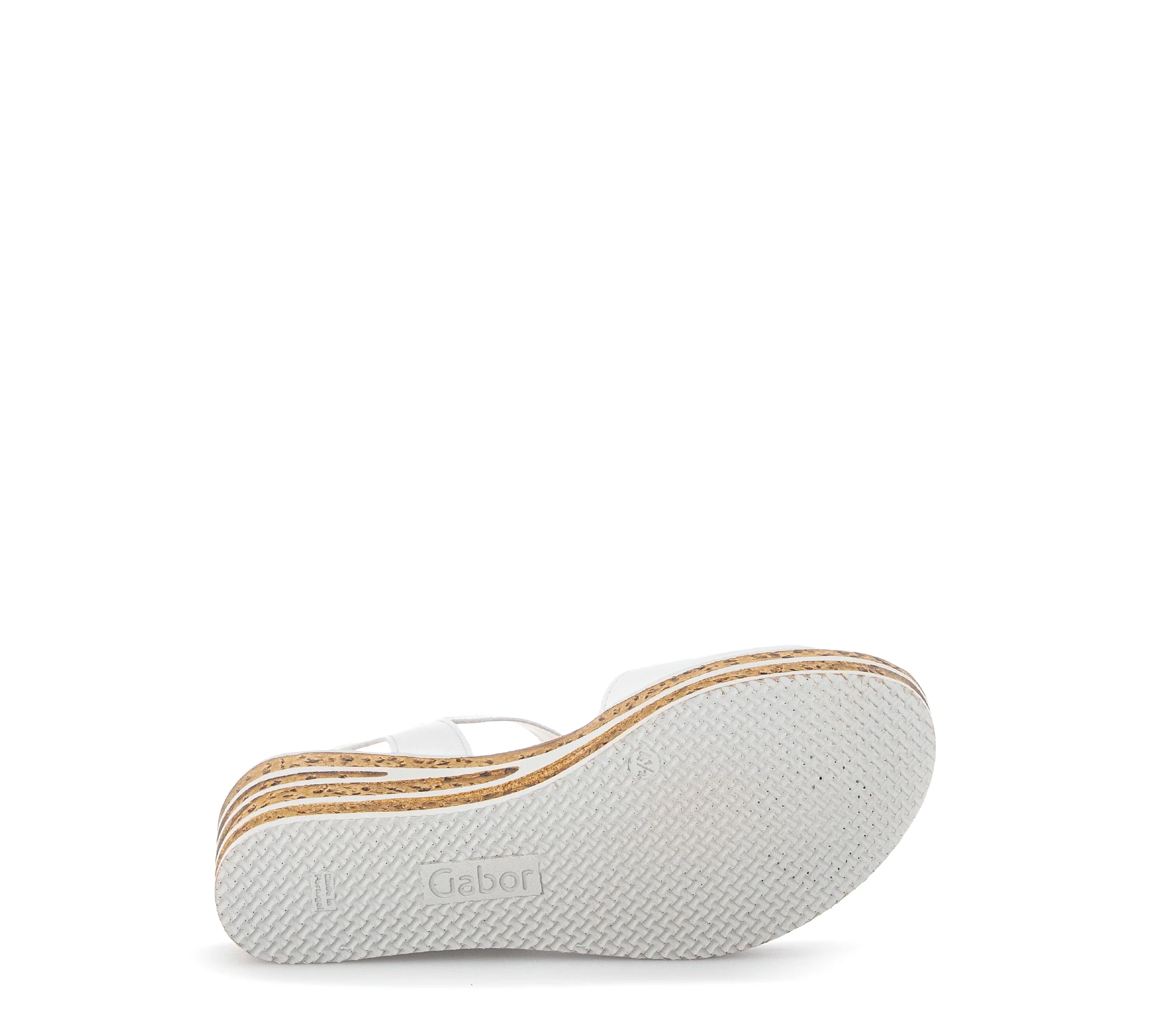 Sandales blanches en cuir lisse - Image 6