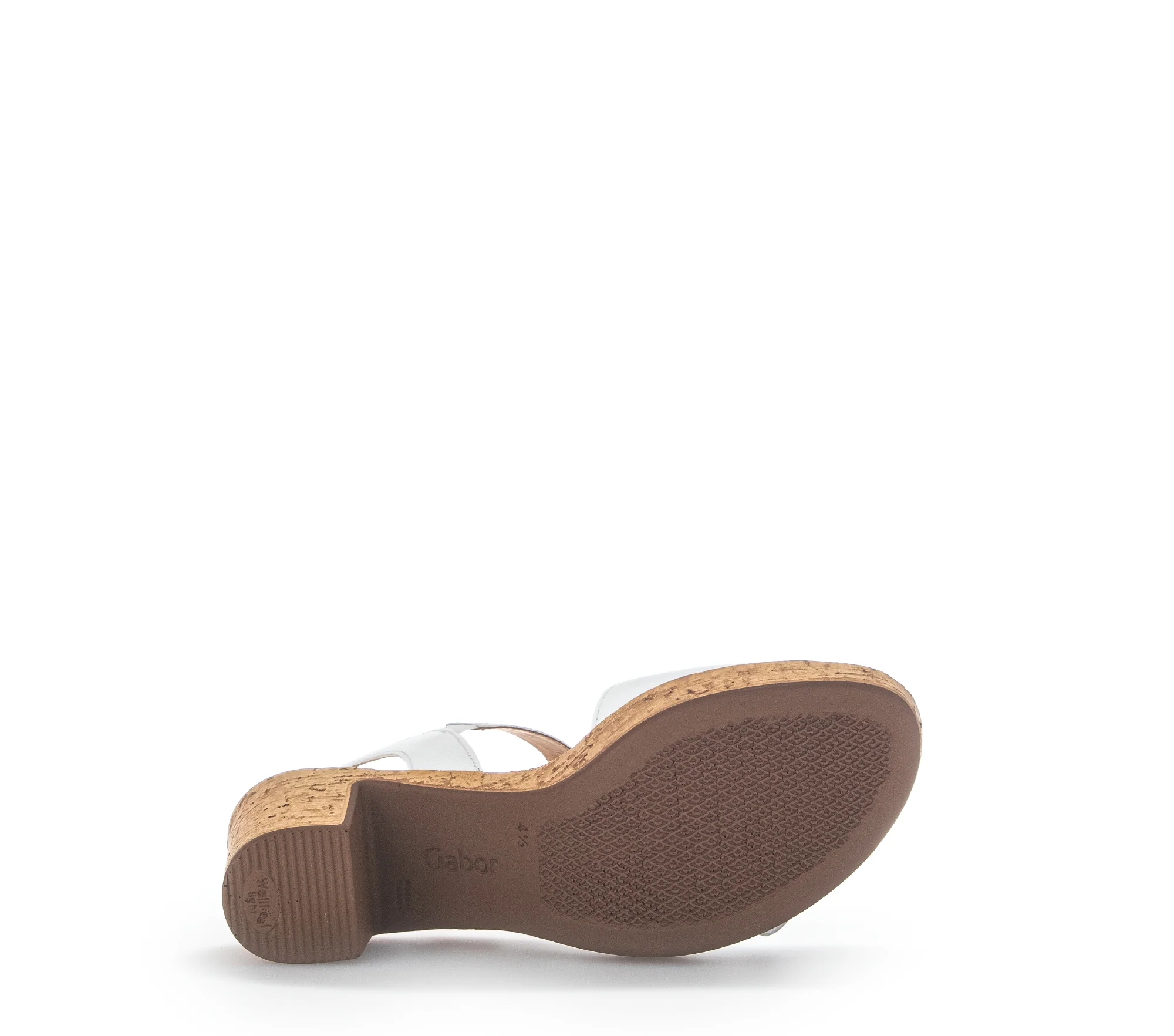 Sandales blanches en cuir lisse - Image 6