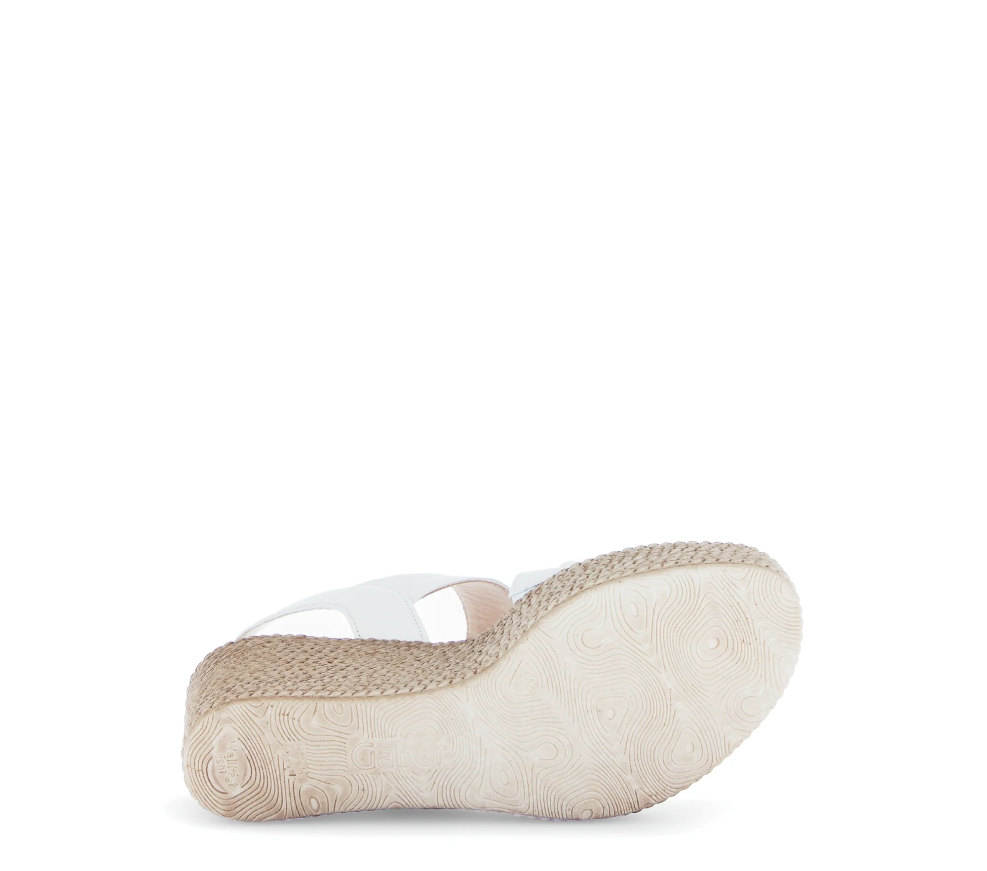 Sandales blanches en cuir lisse - Image 6