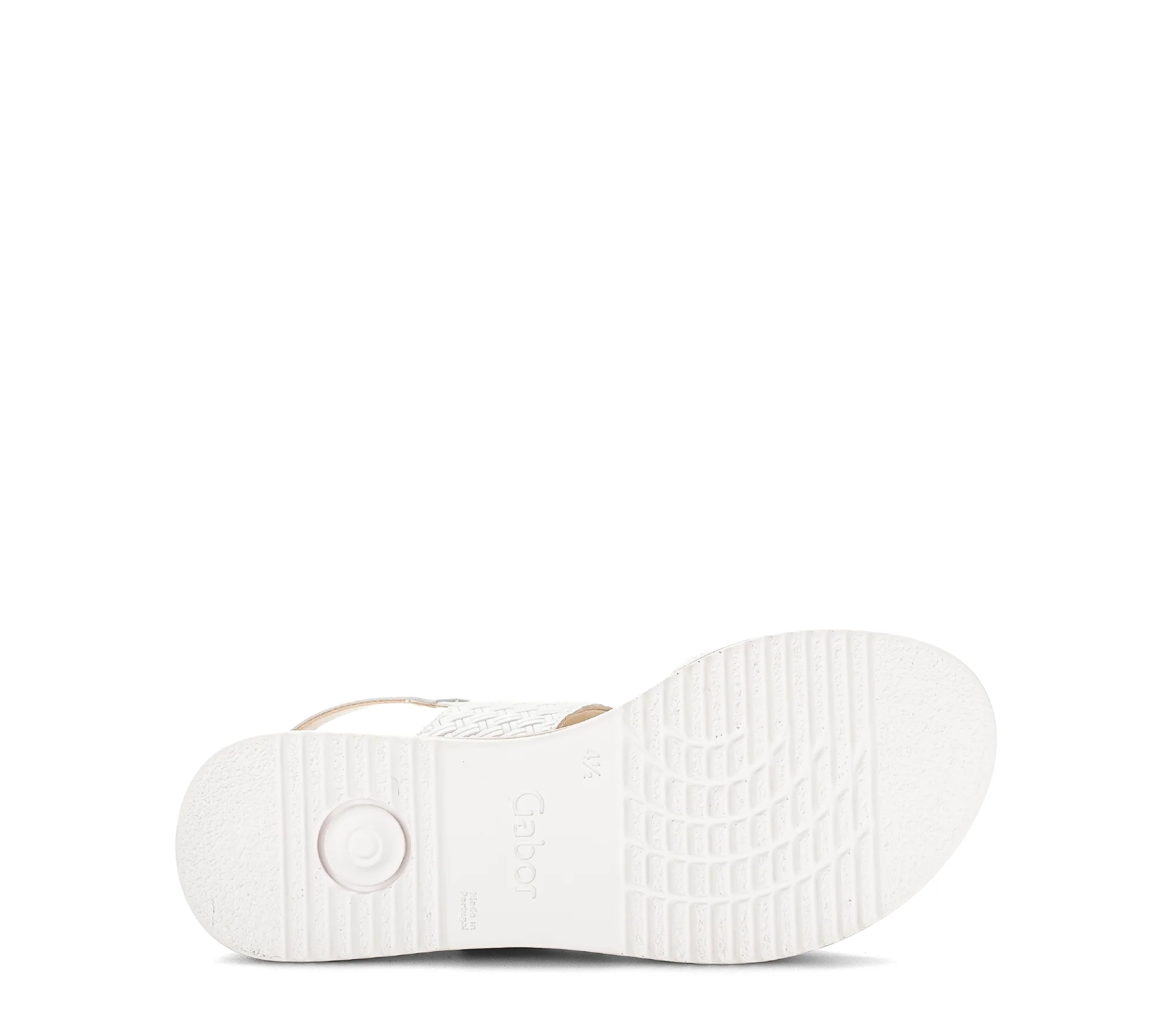 Sandales blanches en cuir lisse - Image 7