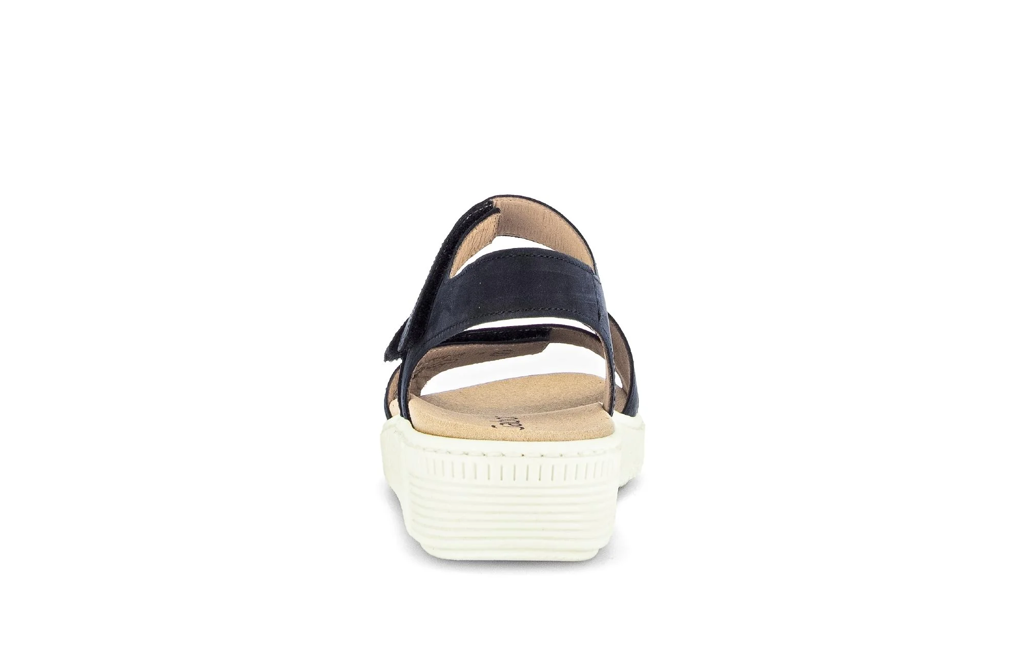 Sandales bleues en nubuck (semelle amovible) - Image 4