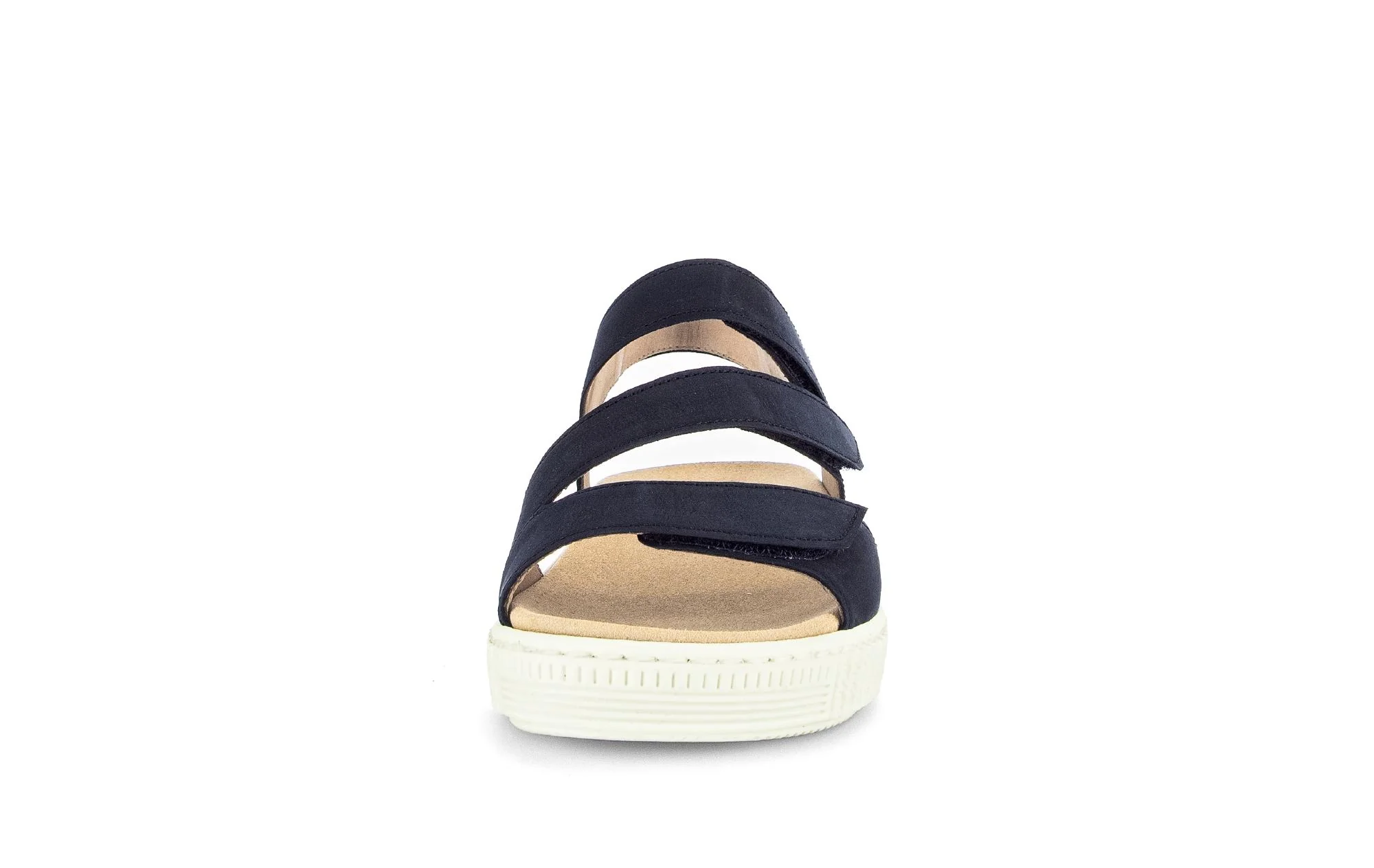 Sandales bleues en nubuck (semelle amovible) - Image 5