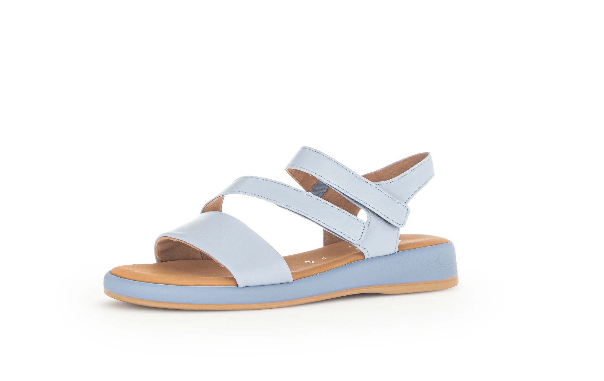 Sandales bleues en cuir - Image 3