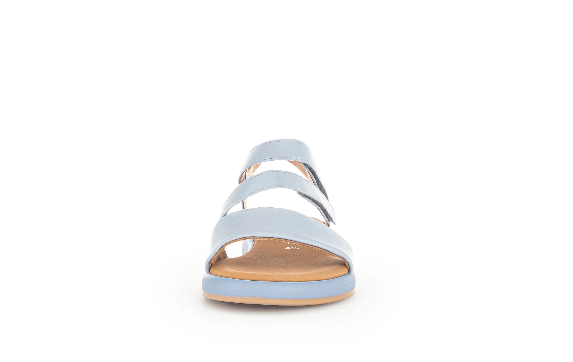 Sandales bleues en cuir - Image 4