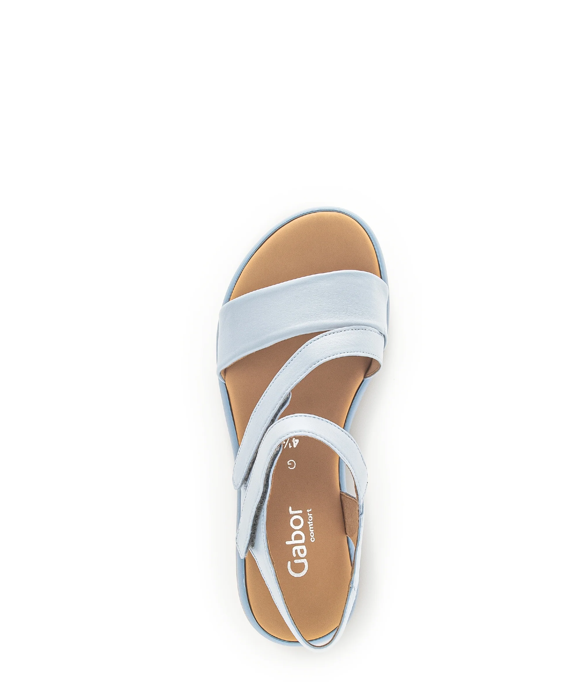 Sandales bleues en cuir - Image 5