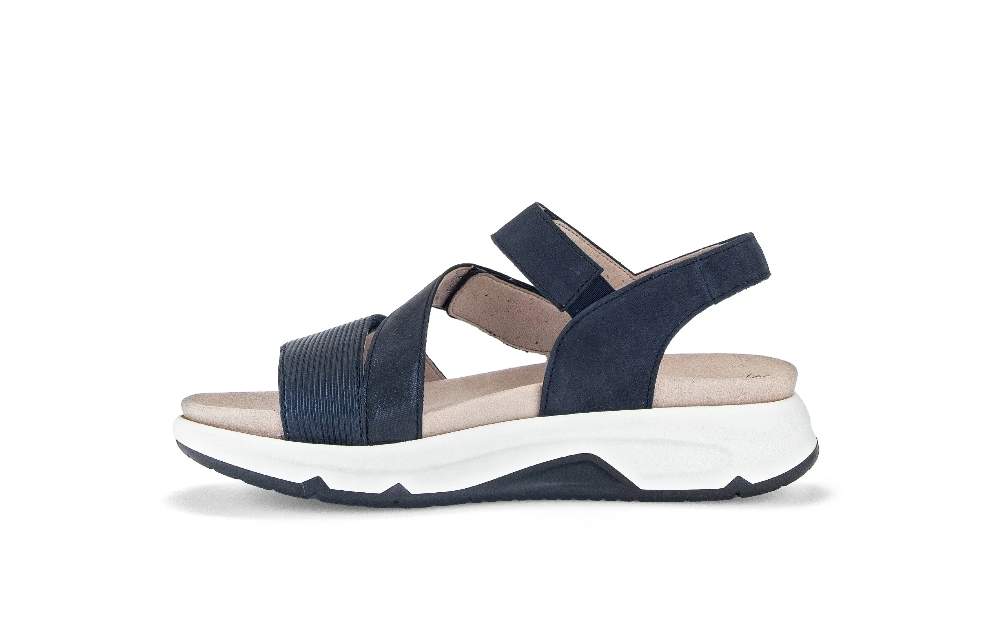 Sandales bleues en cuir - Image 2