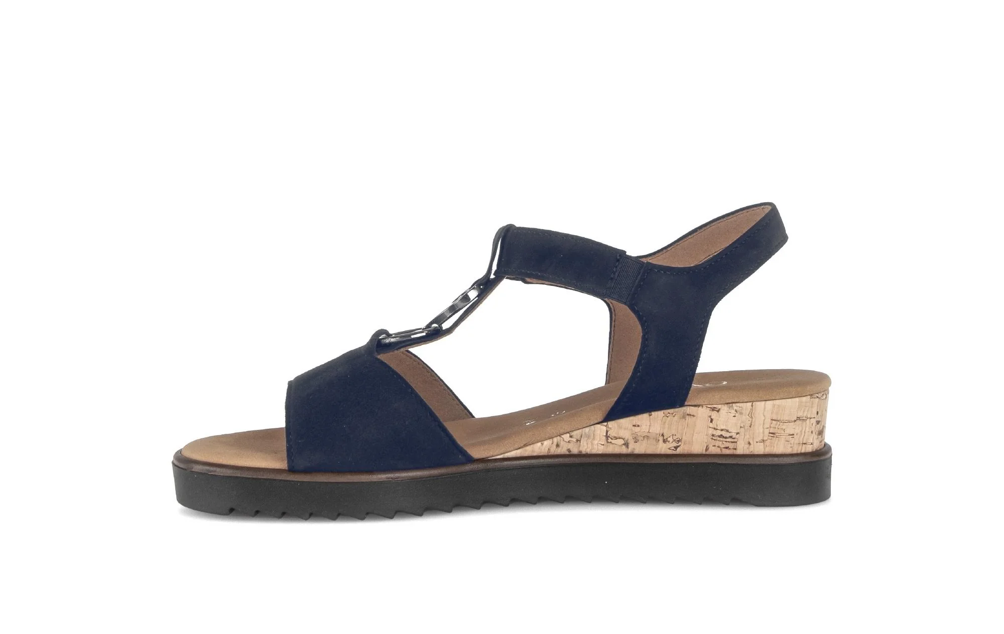 Sandales bleues en cuir - Image 2