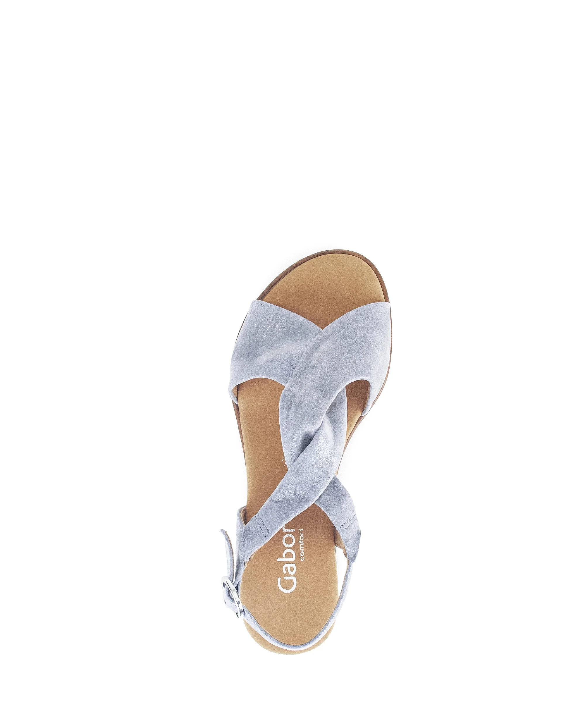 Sandales bleues en cuir - Image 3