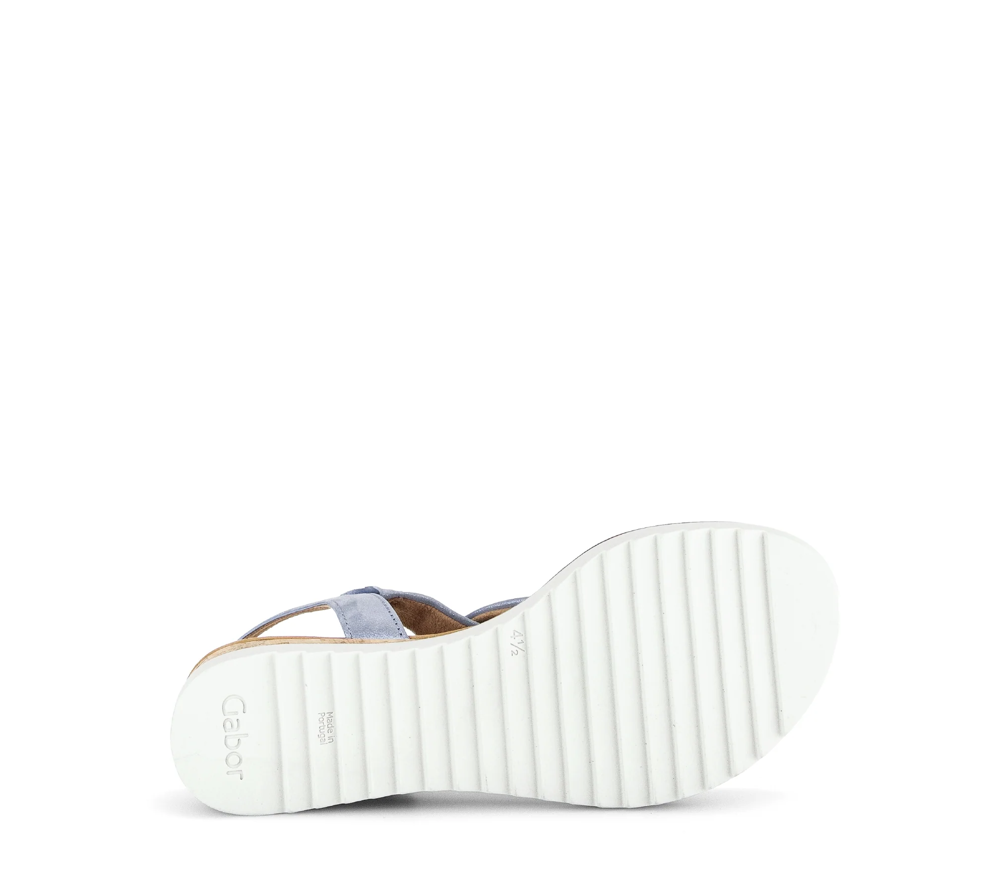Sandales bleues en cuir - Image 7