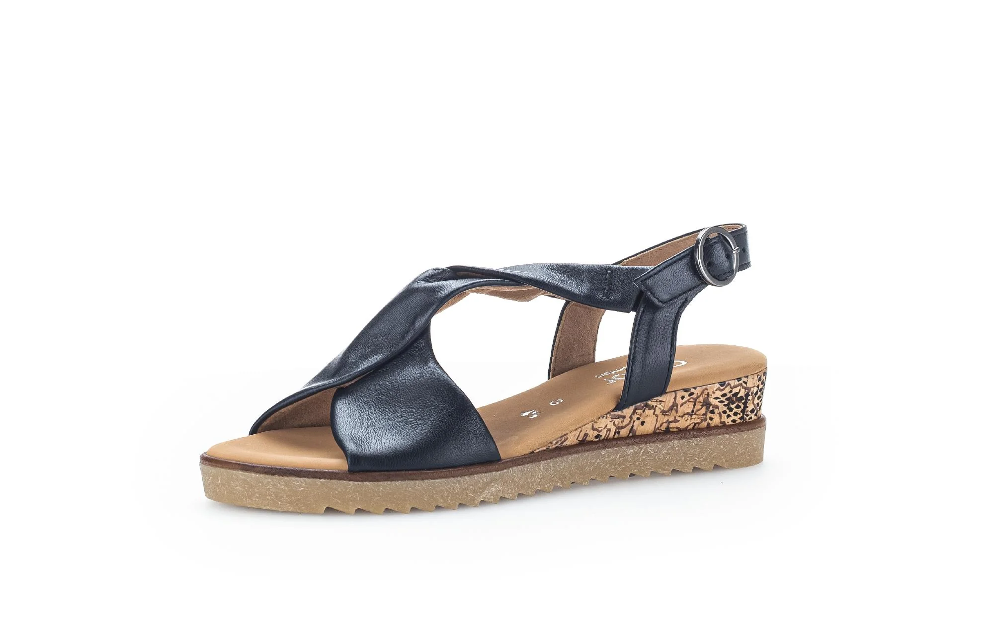 Sandales bleues en cuir - Image 6