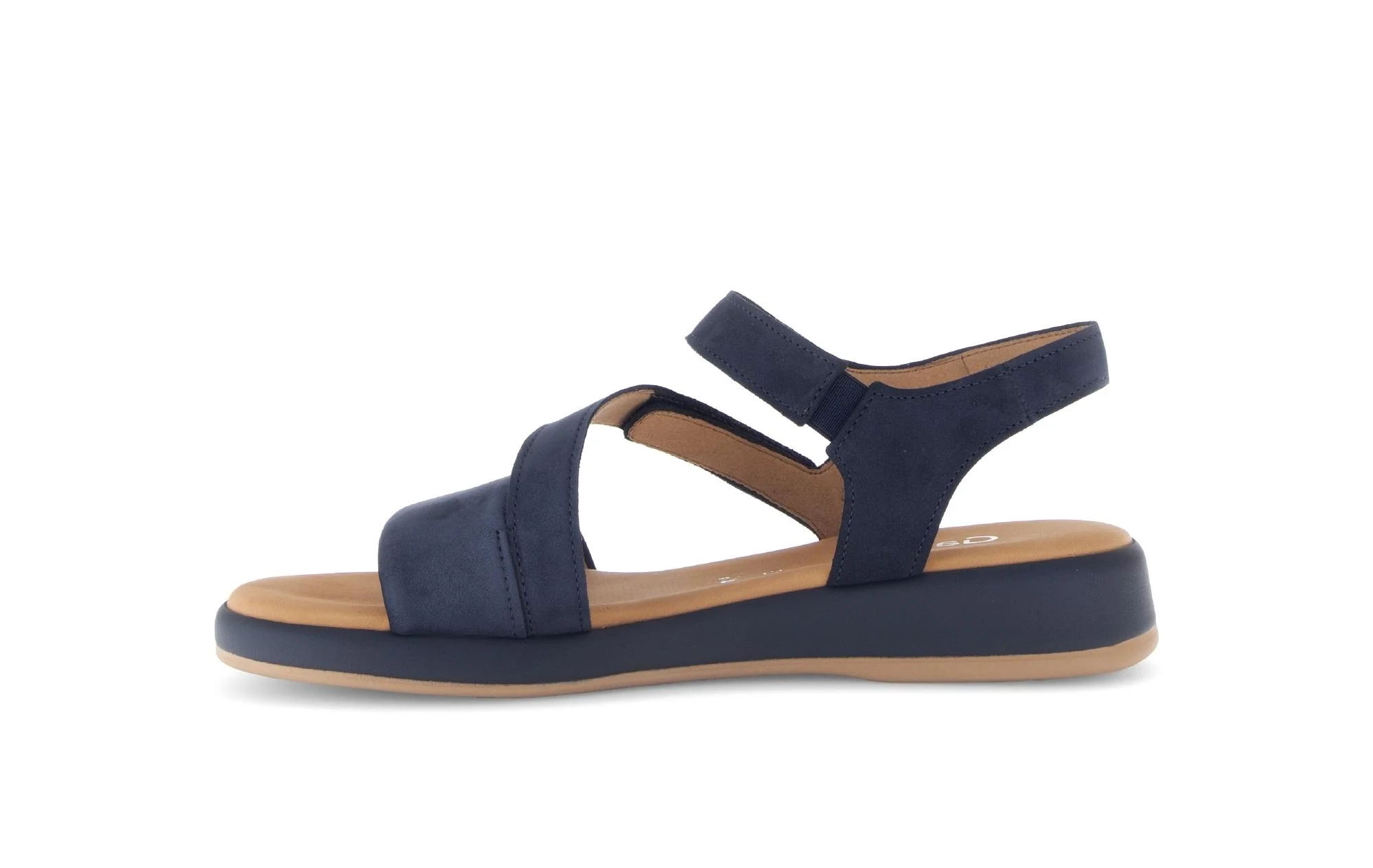 Sandales bleues en cuir - Image 2