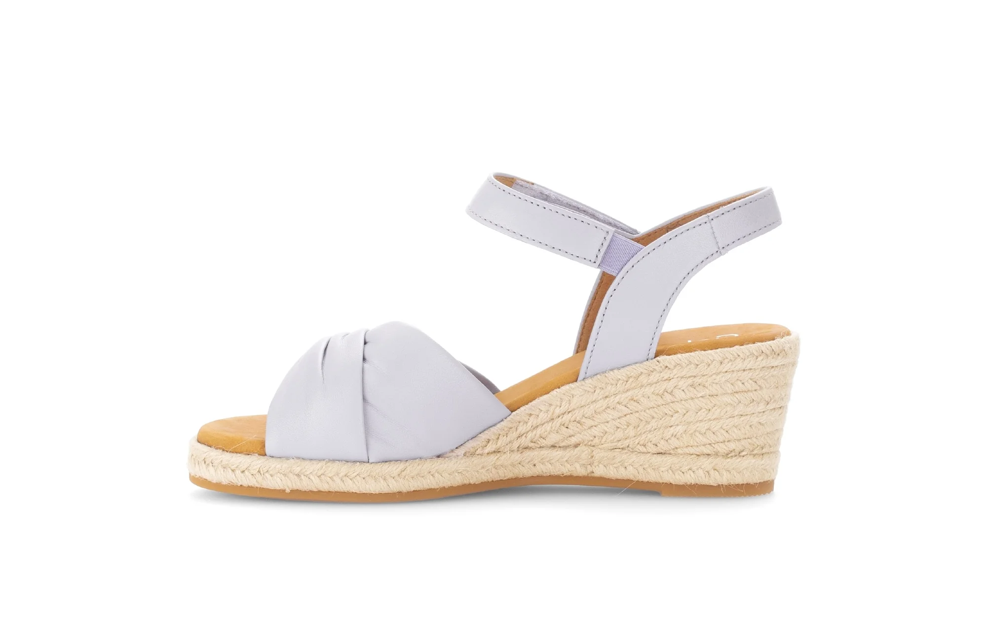 Sandales bleues en cuir lisse - Image 2