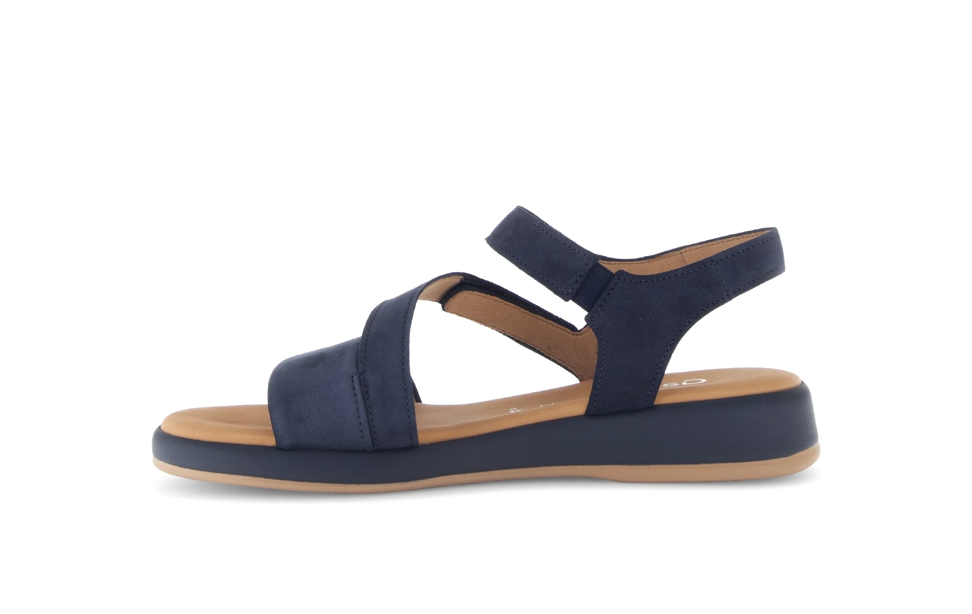 Sandales bleues en cuir nubuck - Image 2