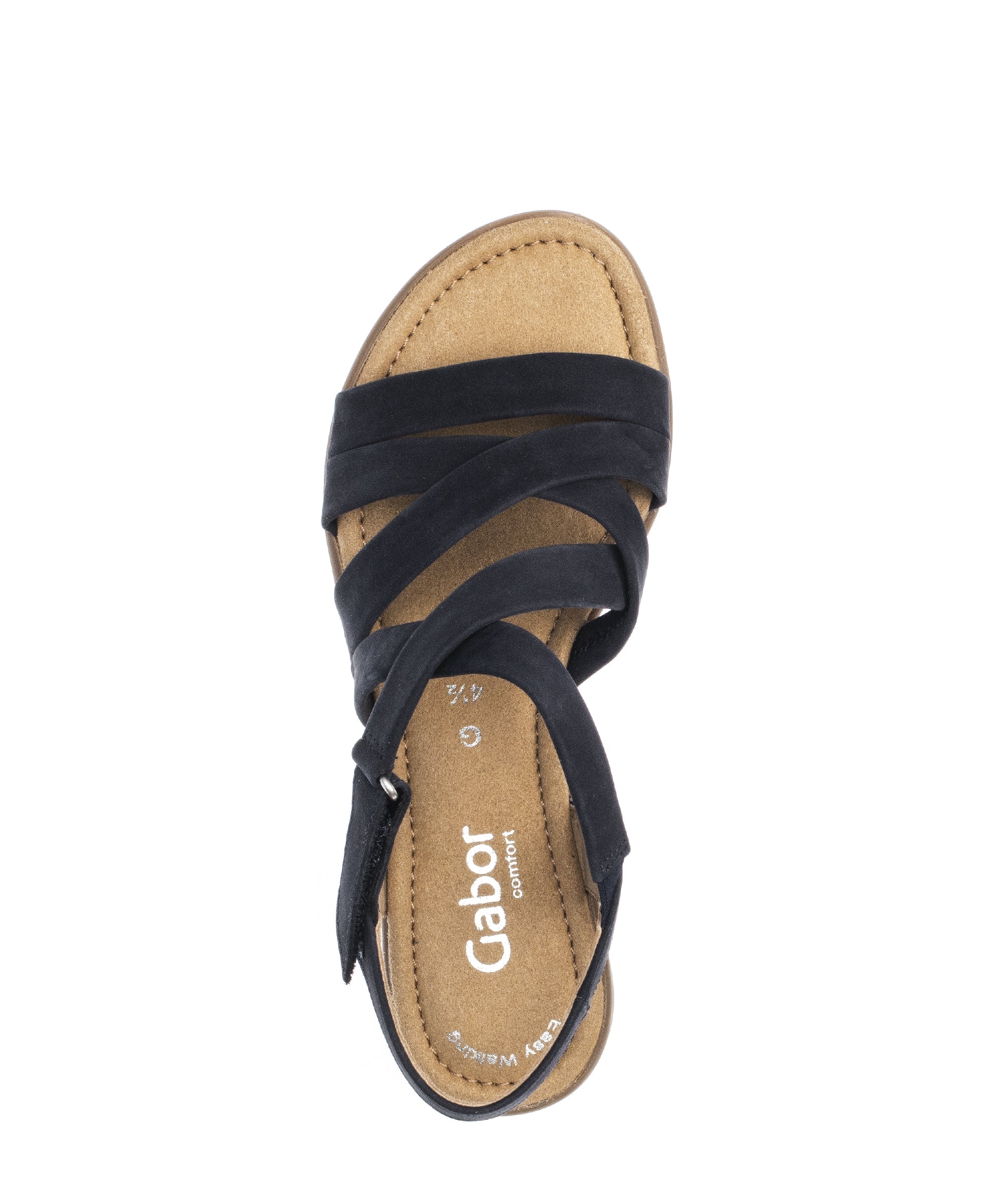 Sandales bleues en cuir nubuck - Image 3